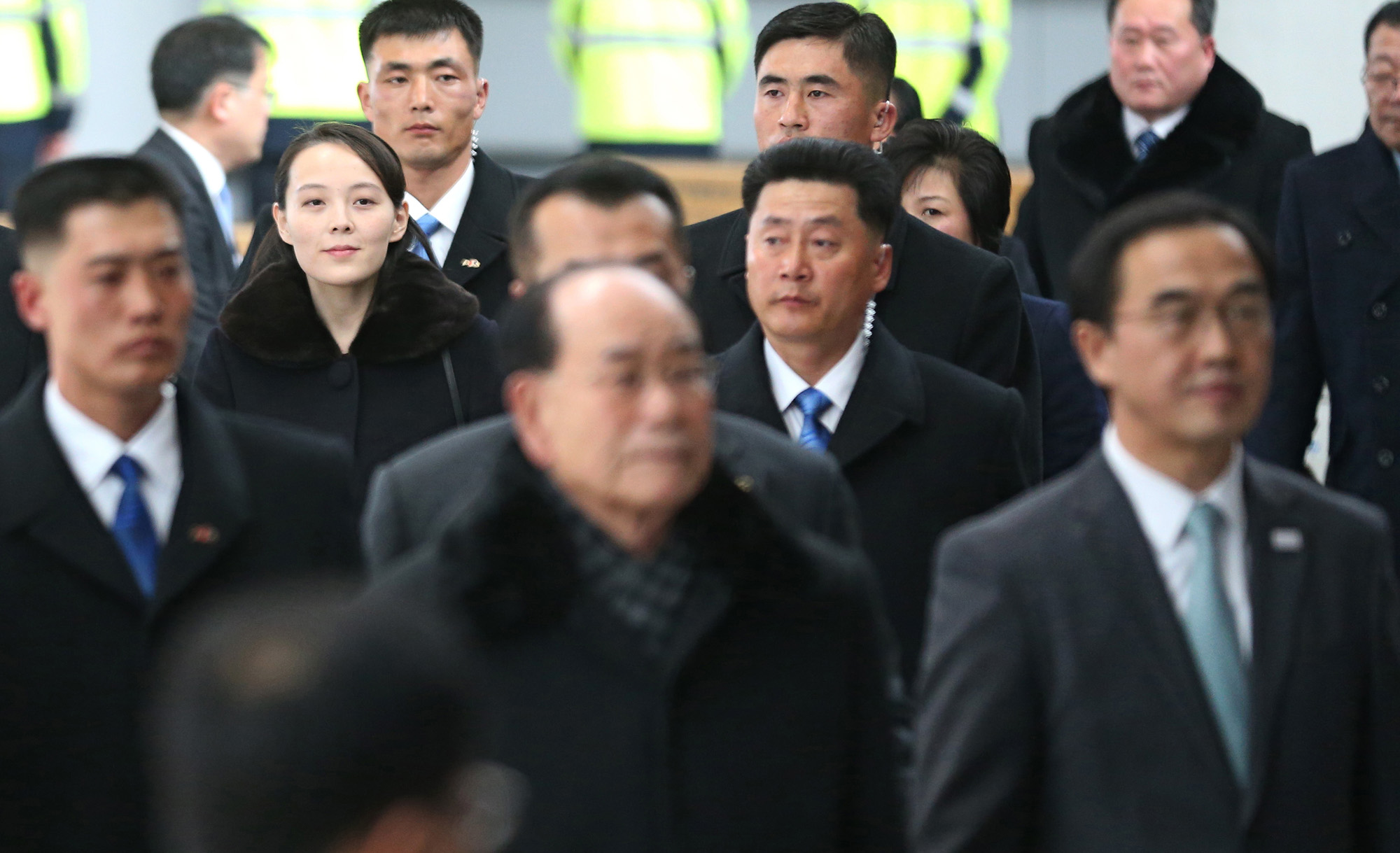 정치;국제;북한;김정은;김여정;김여정당중앙위제1부부장;김여정방남;평창동계올림픽;북한고위층방남