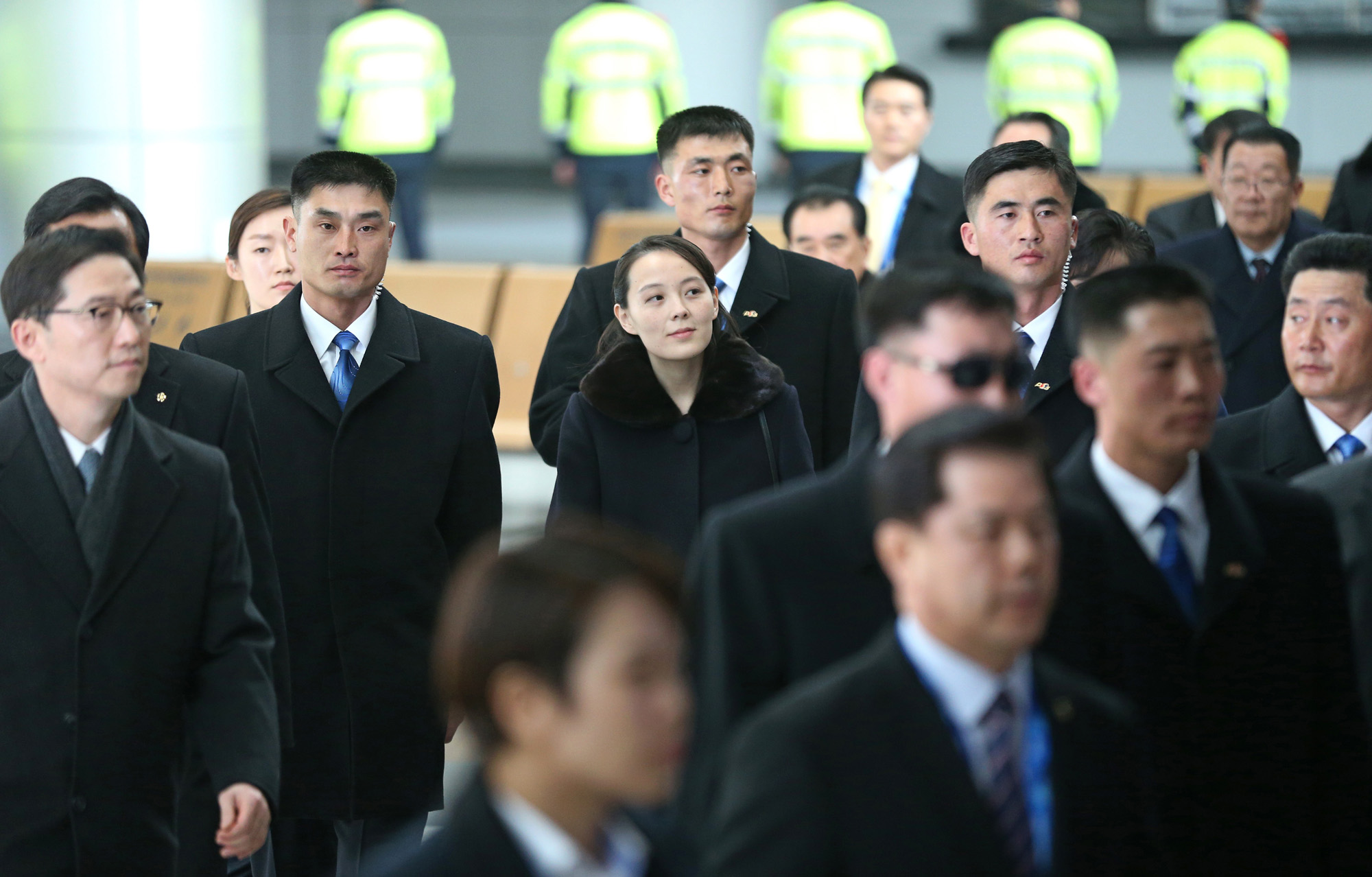 정치;국제;북한;김정은;김여정;김여정당중앙위제1부부장;김여정방남;평창동계올림픽;북한고위층방남