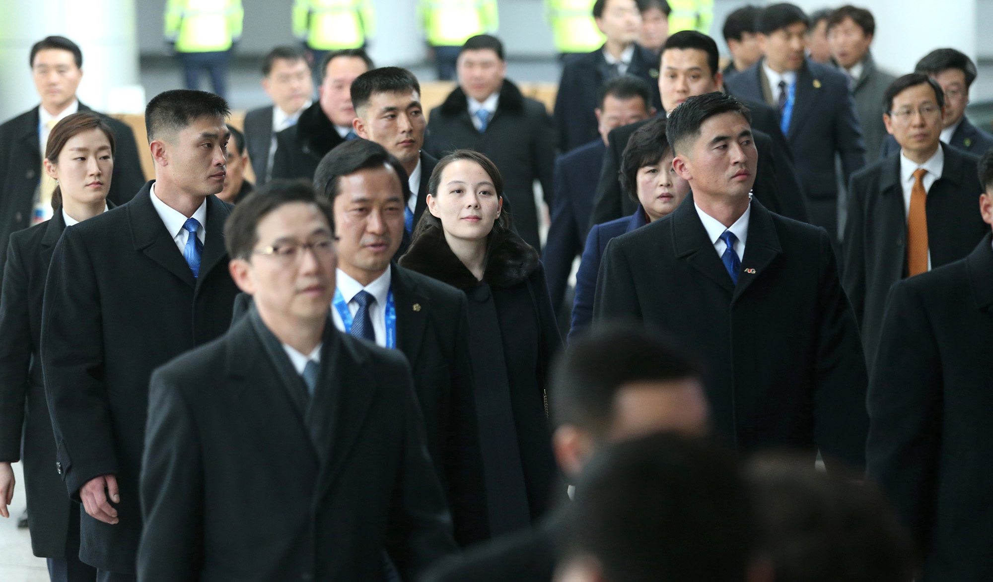정치;국제;북한;김정은;김여정;김여정당중앙위제1부부장;김여정방남;평창동계올림픽;북한고위층방남