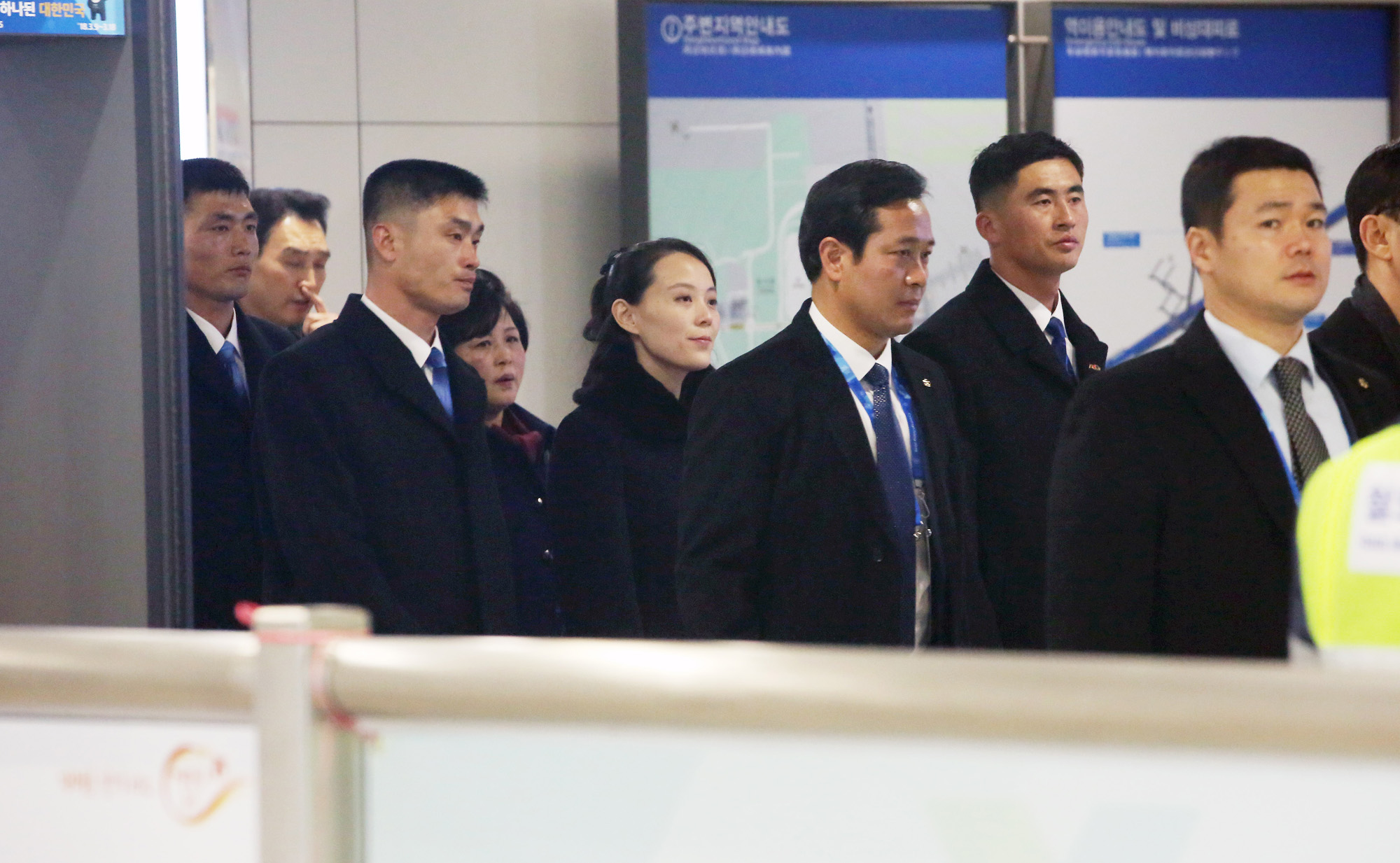 정치;국제;북한;김정은;김여정;김여정당중앙위제1부부장;김여정방남;평창동계올림픽;북한고위층방남
