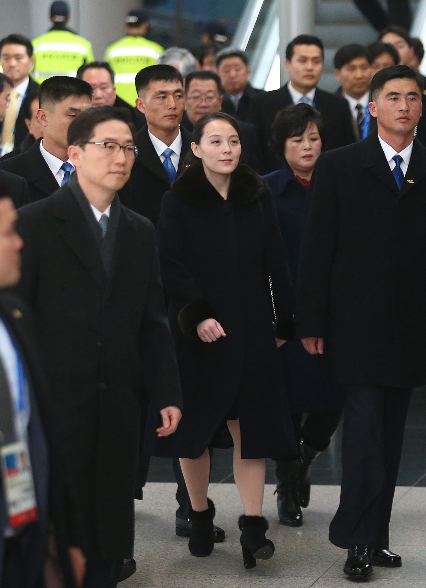 정치;국제;북한;김정은;김여정;김여정당중앙위제1부부장;김여정방남;평창동계올림픽;북한고위층방남