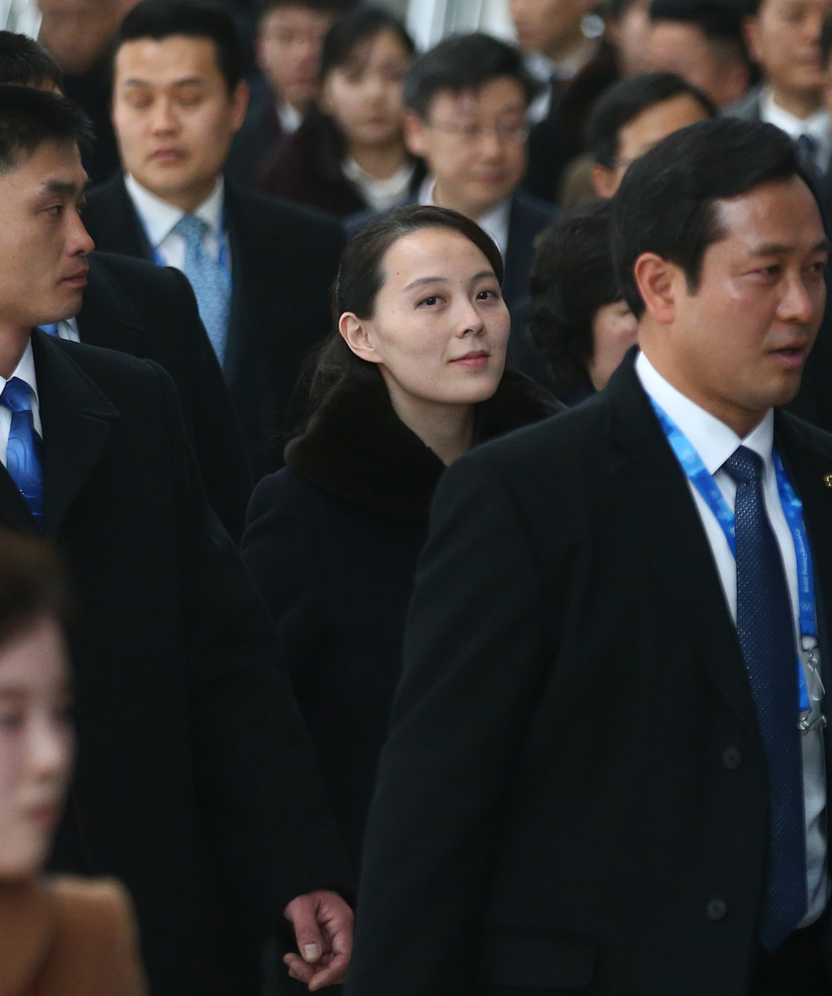 정치;국제;북한;김정은;김여정;김여정당중앙위제1부부장;김여정방남;평창동계올림픽;북한고위층방남