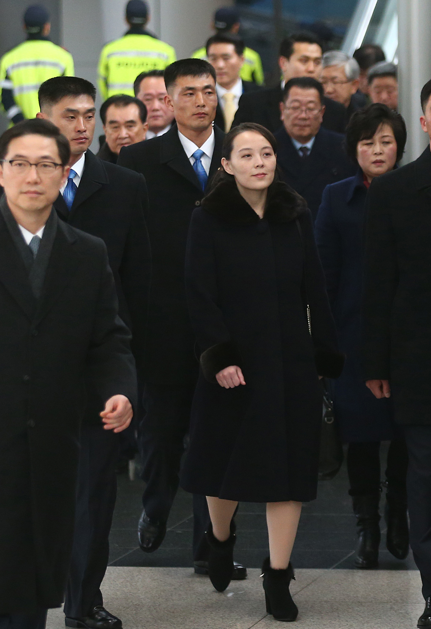 정치;국제;북한;김정은;김여정;김여정당중앙위제1부부장;김여정방남;평창동계올림픽;북한고위층방남