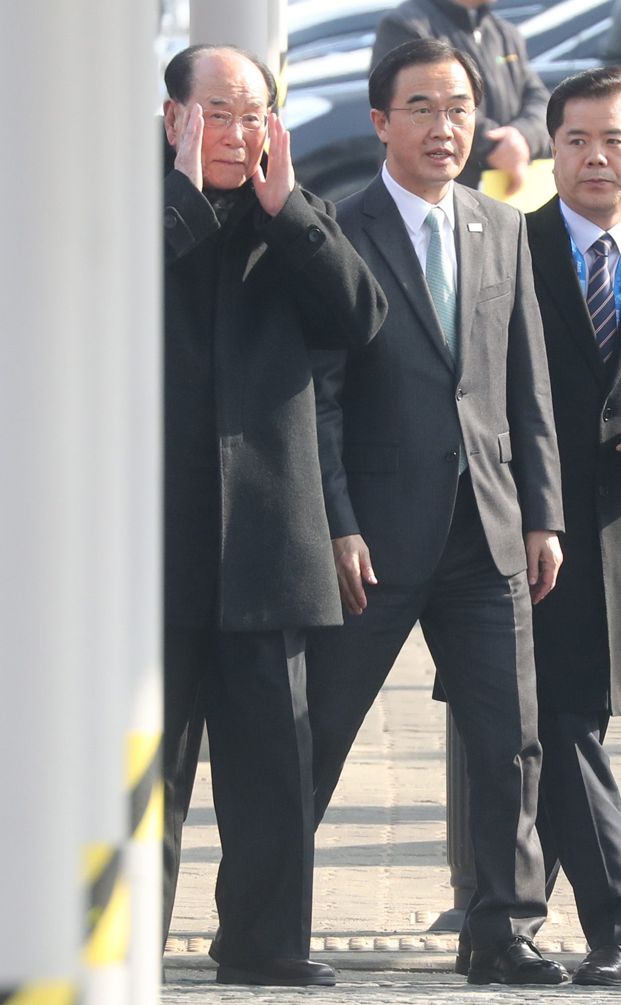 정치;국제;북한;김정은;김여정;김여정당중앙위제1부부장;김여정방남;평창동계올림픽;북한고위층방남