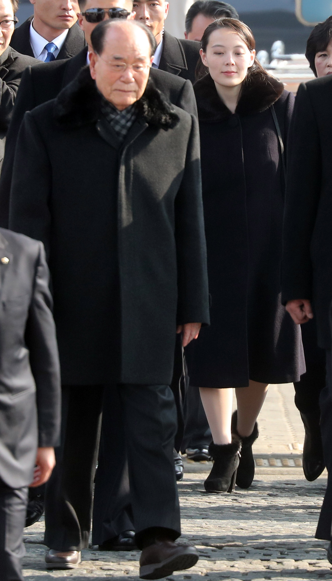 정치;국제;북한;김정은;김여정;김여정당중앙위제1부부장;김여정방남;평창동계올림픽;북한고위층방남