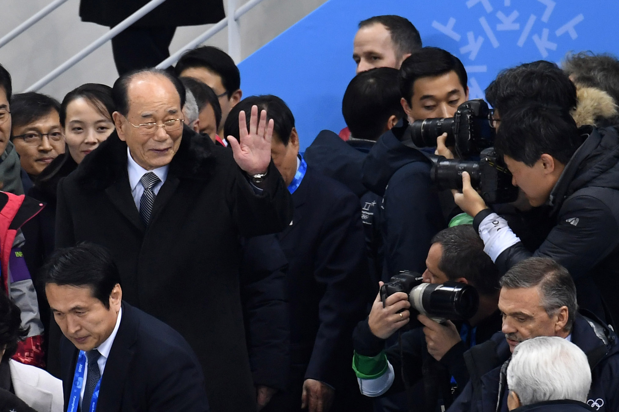 평창올림픽;여자하키단일팀;북한응원단;김여정;문재인