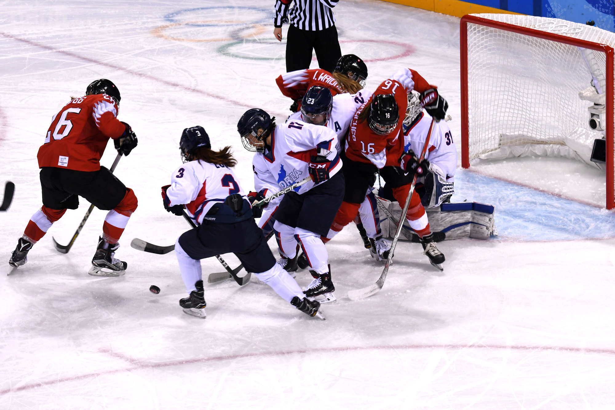평창올림픽;여자하키단일팀;북한응원단;김여정;문재인