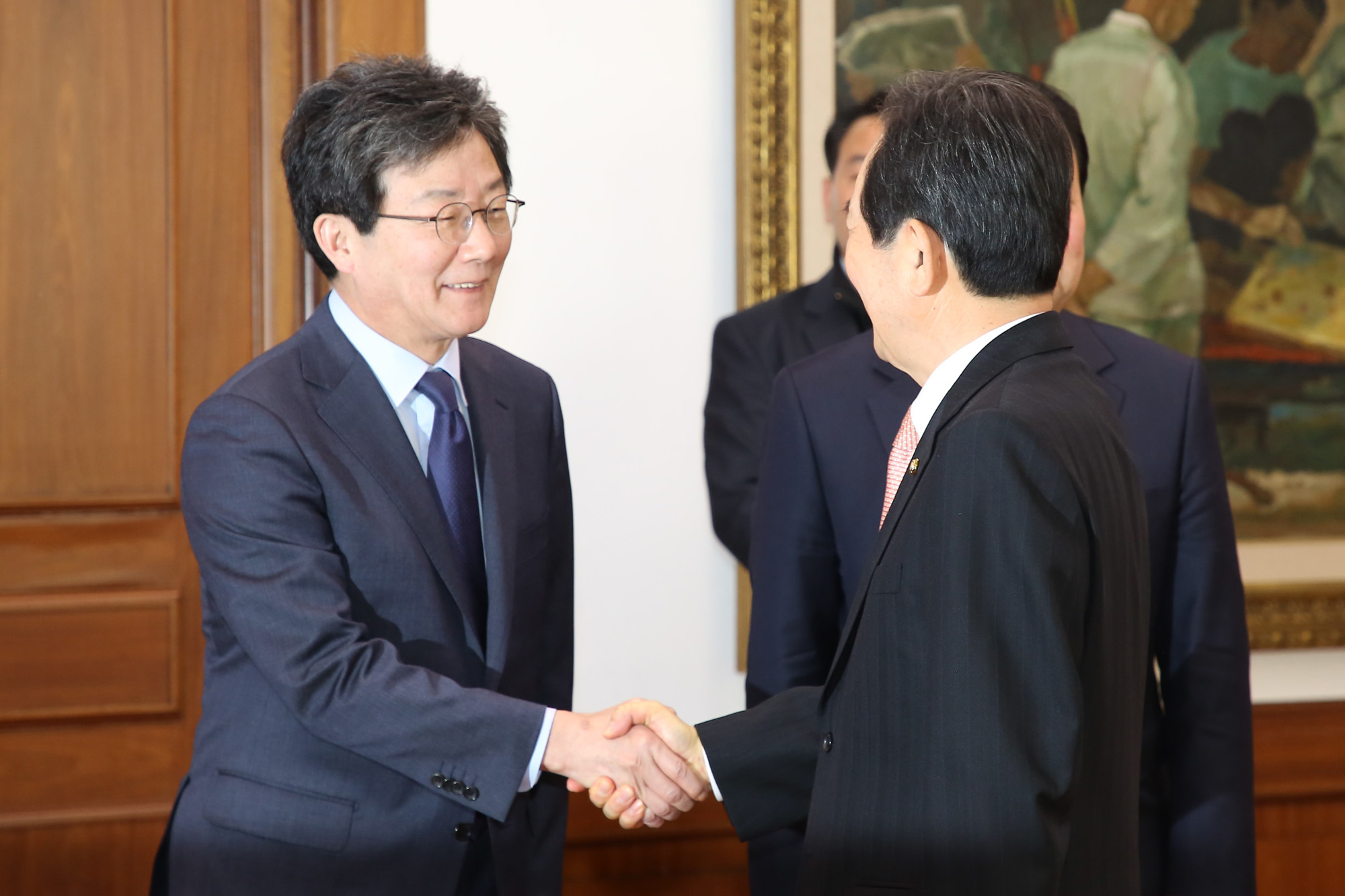 정치국회;바른미래당공동대표;유승민;박주선;정세균