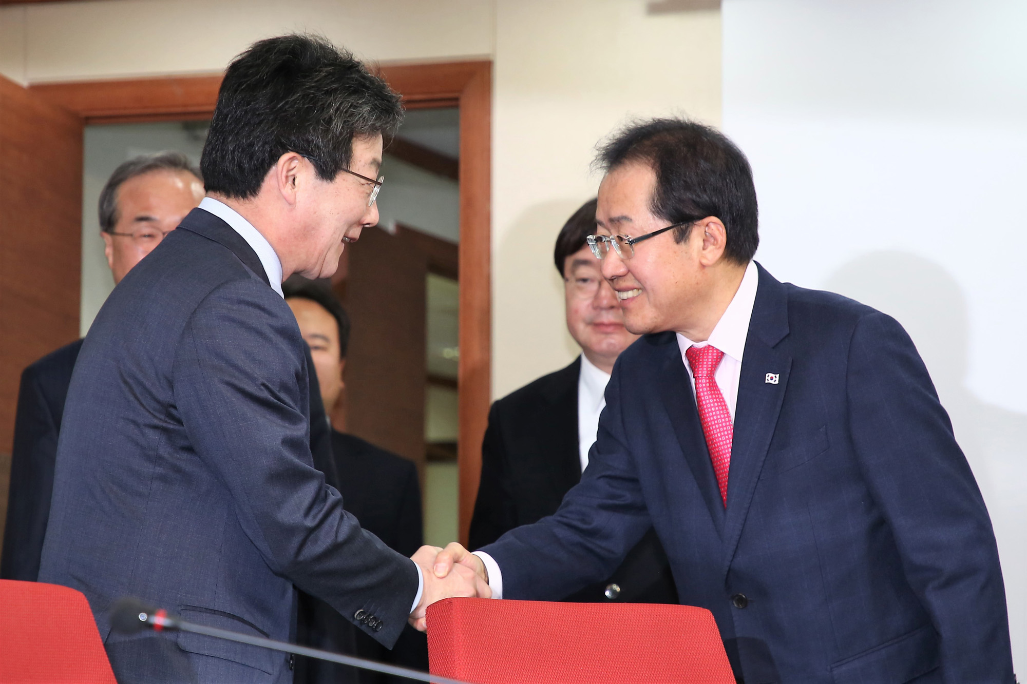 바른미래당;자유한국당예방;홍준표;유승민