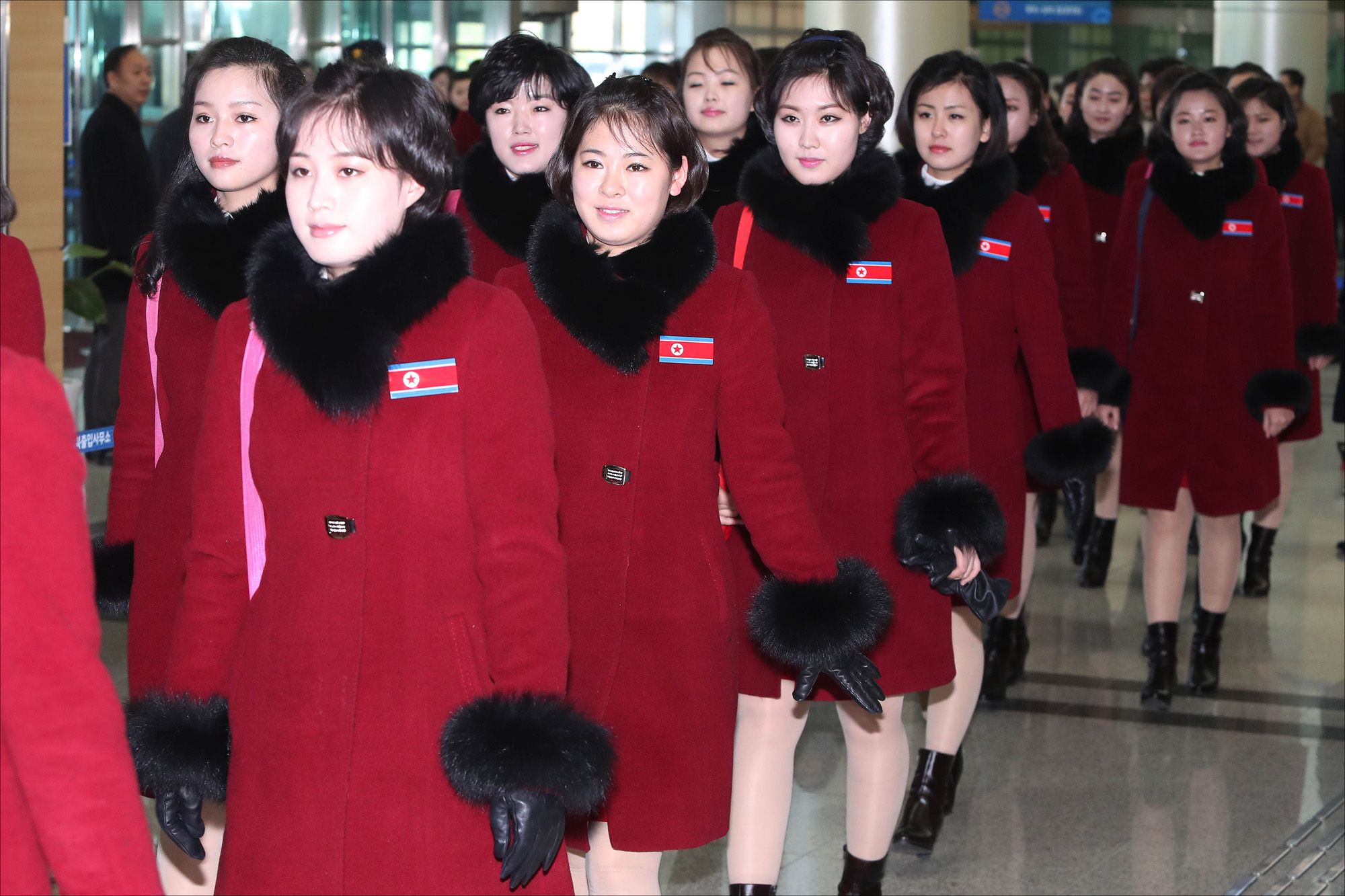 올림픽;평창;동계올림픽;응원단;북한응원단