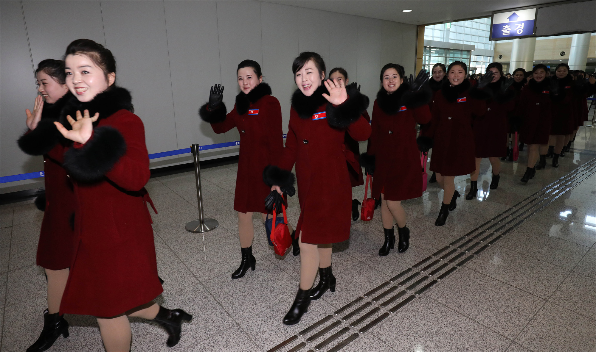 올림픽;평창;동계올림픽;응원단;북한응원단