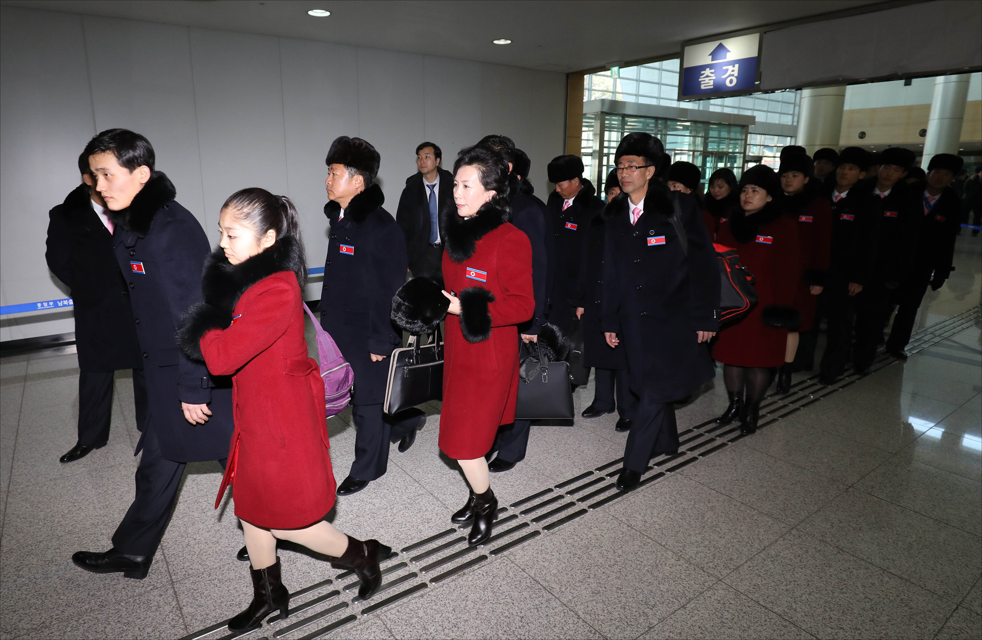 올림픽;평창;동계올림픽;응원단;북한응원단