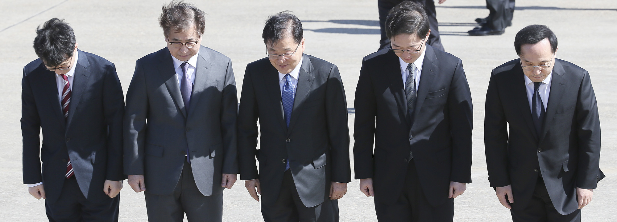외교;북한;대북특사단;대북특별사절대표단;서울공항;대북특별사절단방북;특사단방북