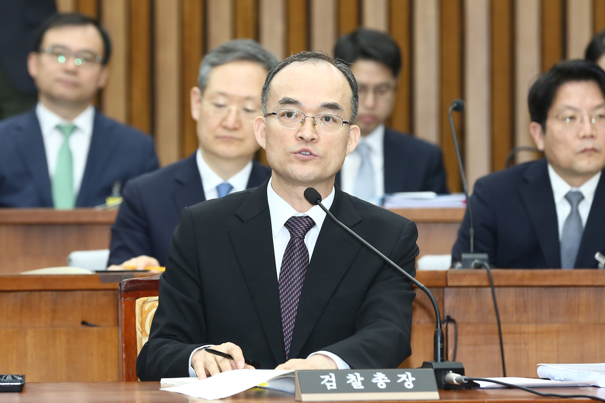 정치국회;사법개혁특별위원회;문무일검찰총장