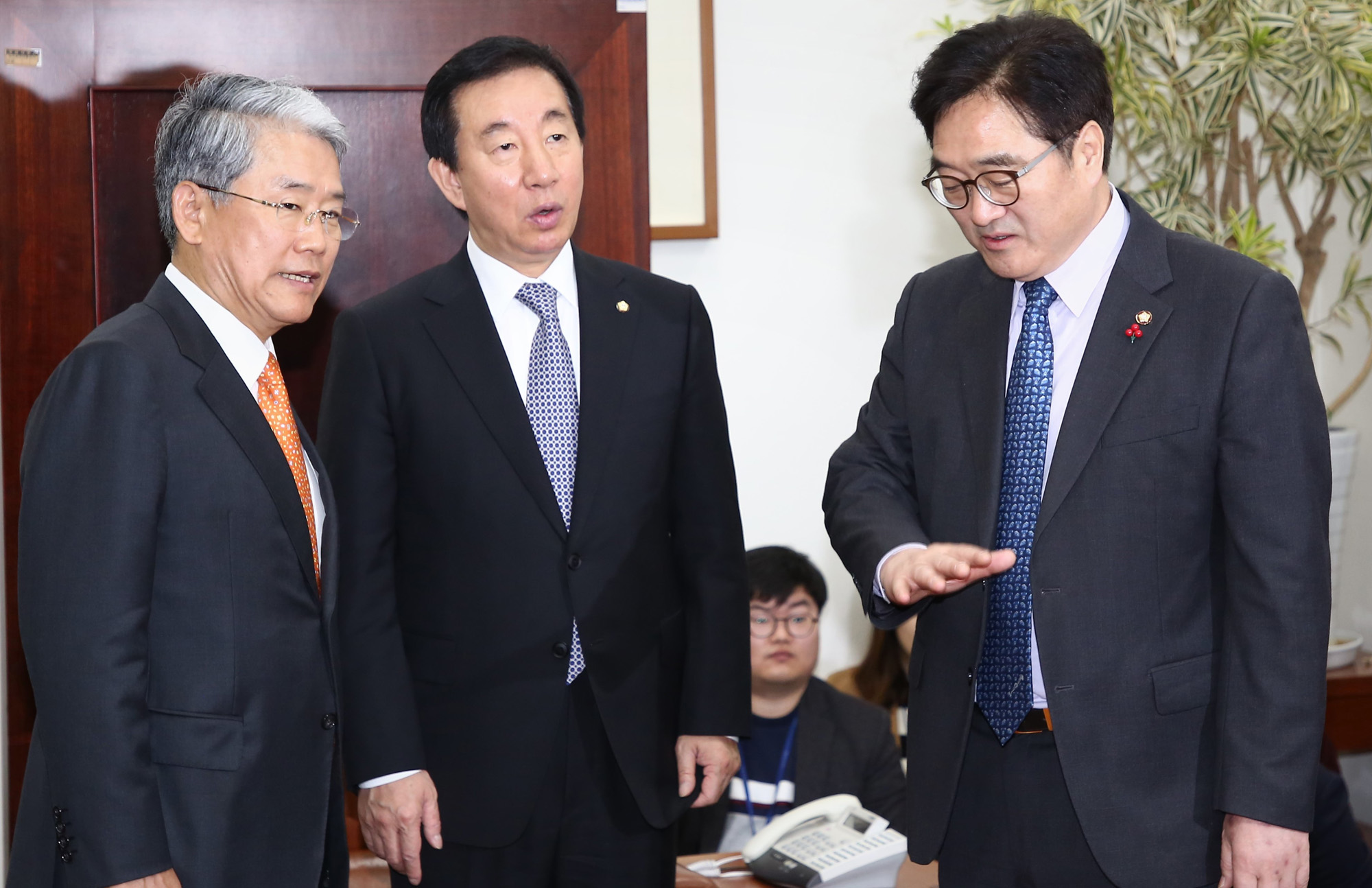 정치국회;여야원내대표회동