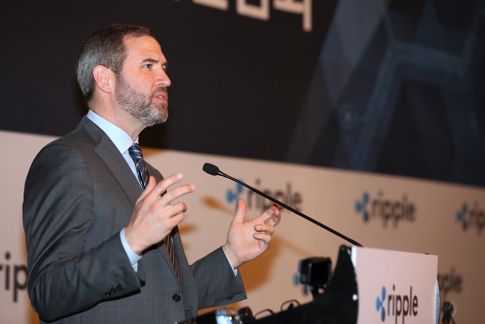 경제;암호화폐;리플CEO;브래드갈링하우스