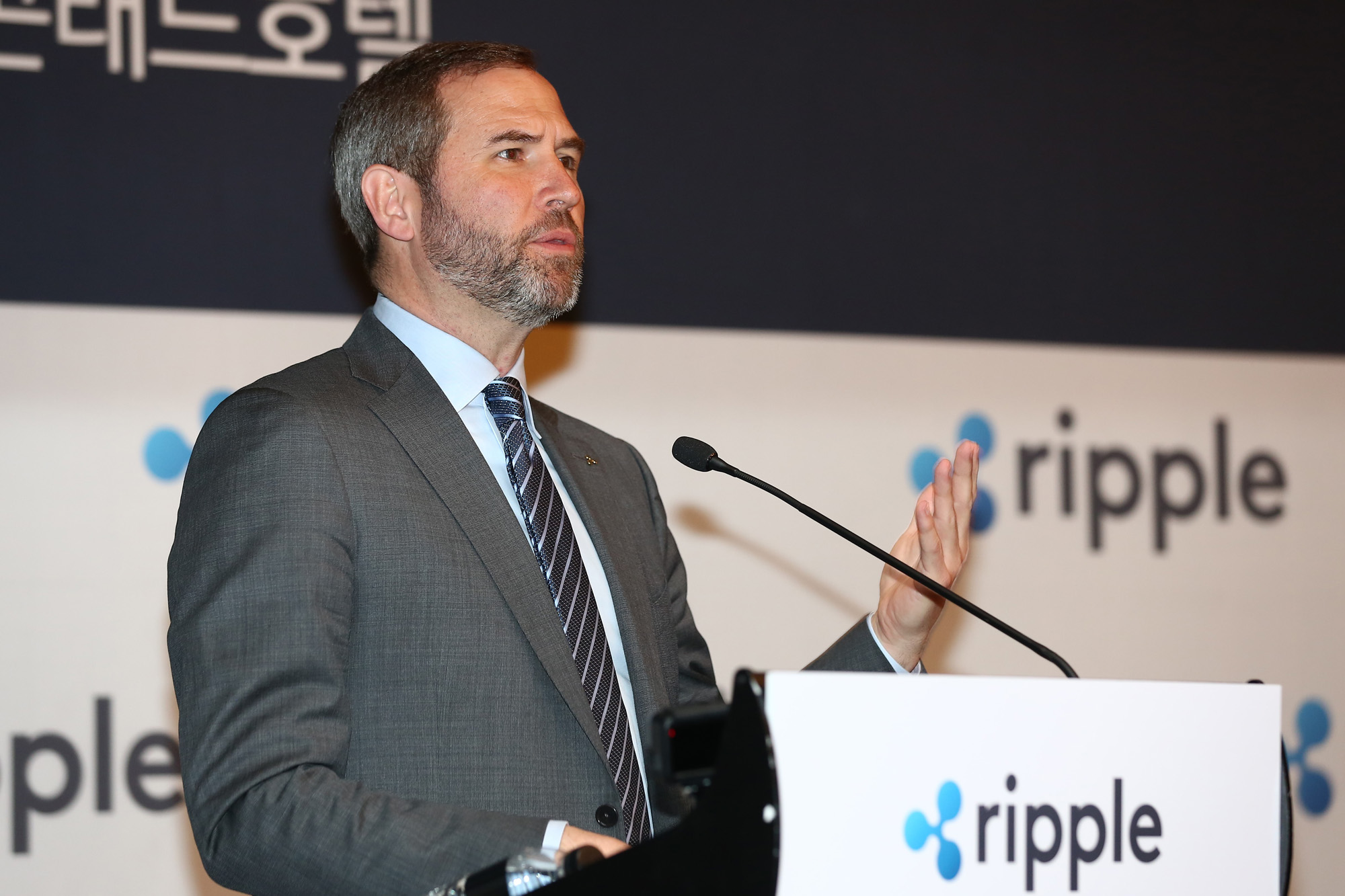 경제;암호화폐;리플CEO;브래드갈링하우스