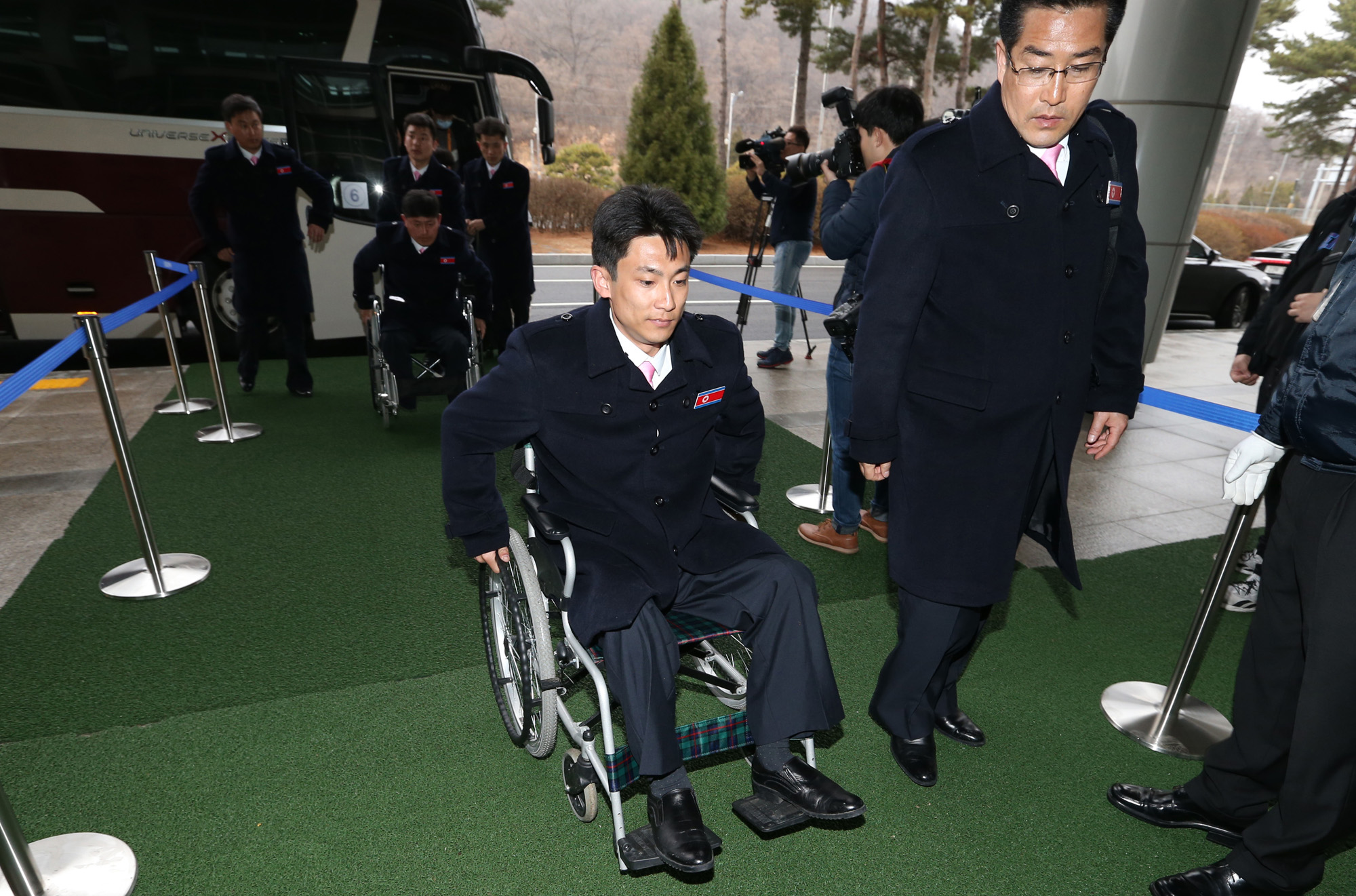 스포츠;평창패럴림픽;북한선수단