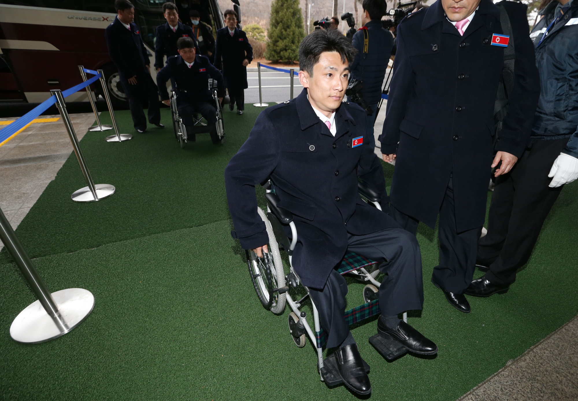 스포츠;평창패럴림픽;북한선수단