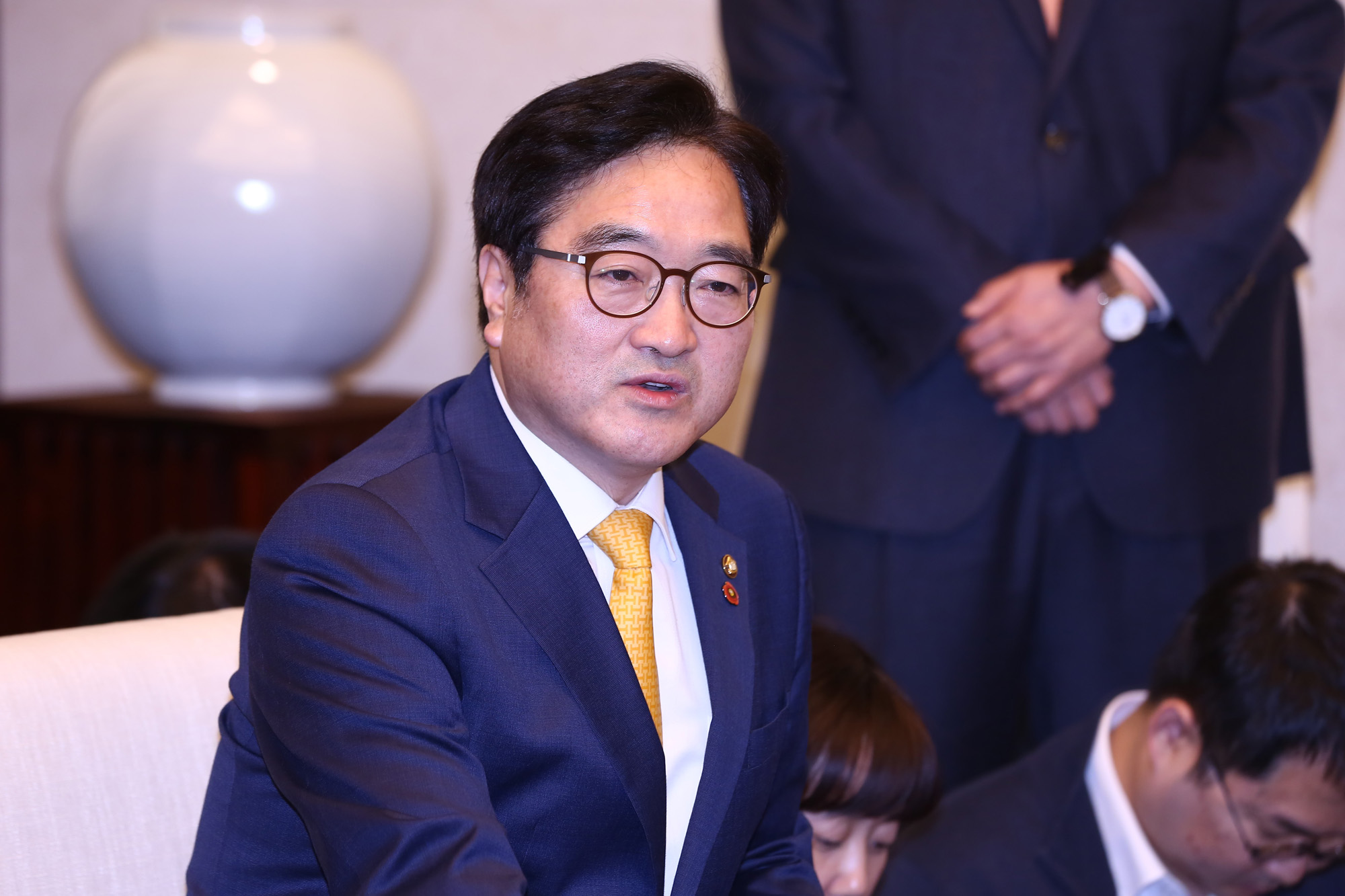 정치국회;여야3당원내대표