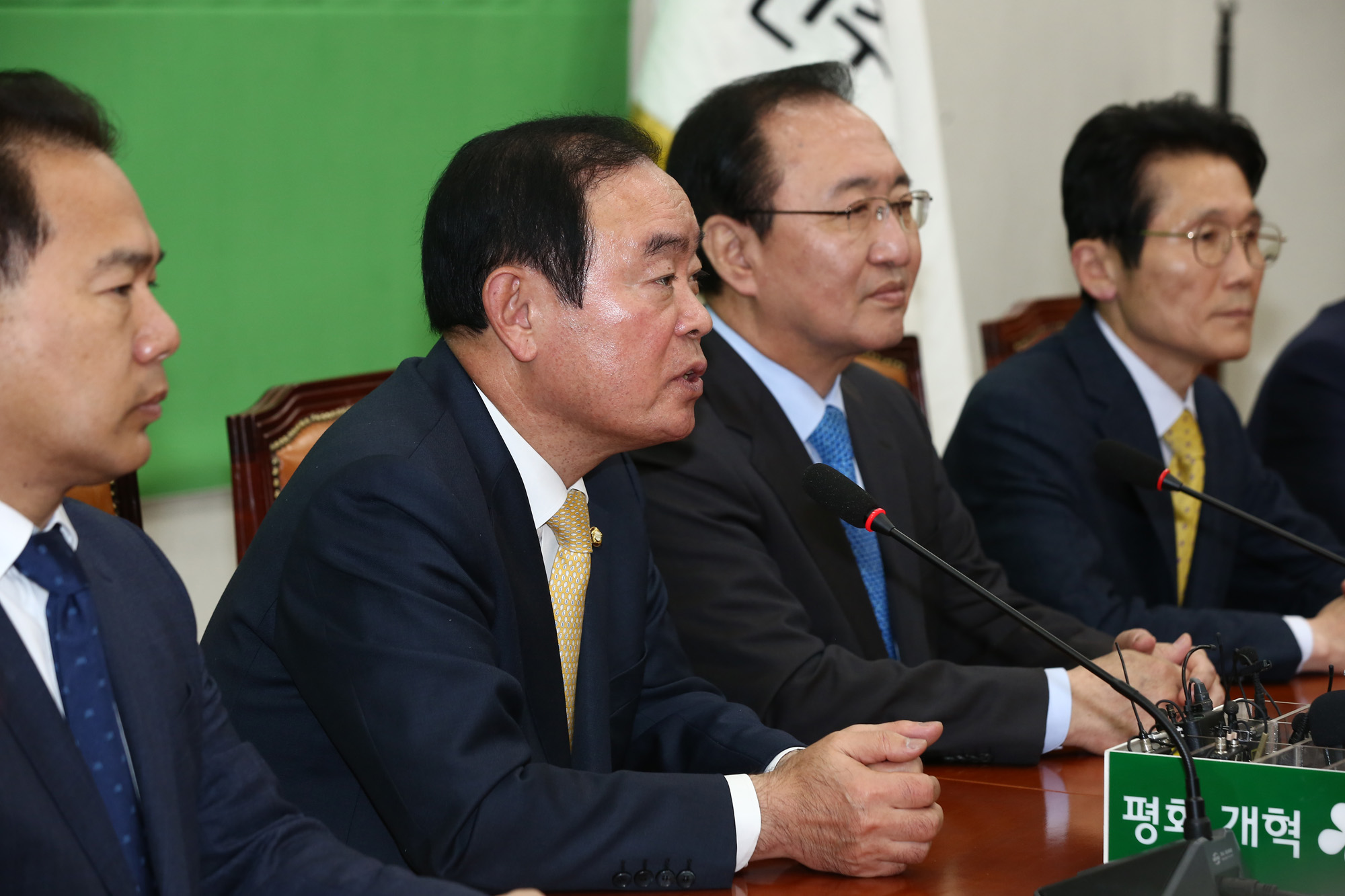 정치국회;민주평화당;정의당;공동교섭단체구성