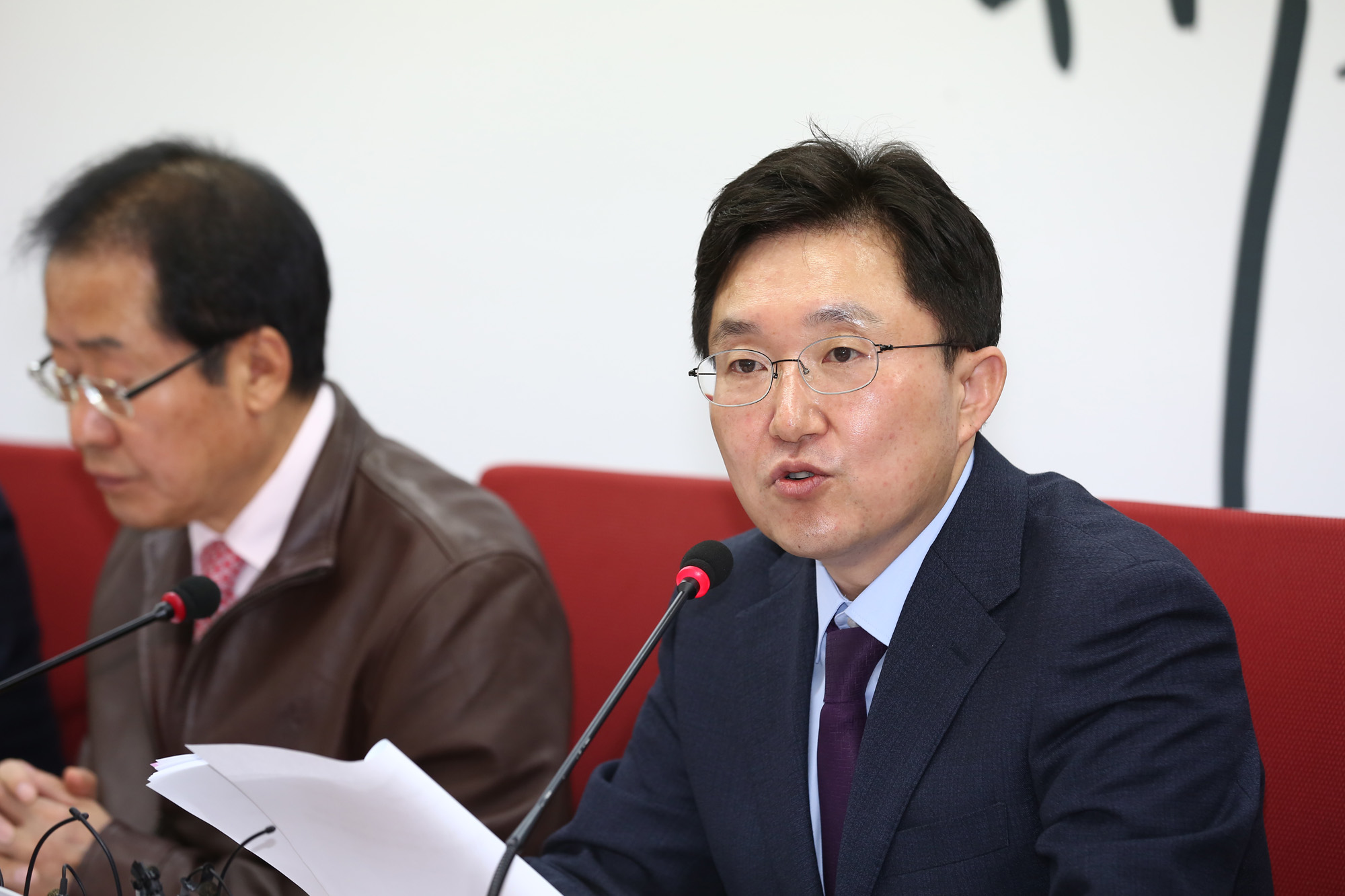 정치국회;자유한국당혁신위;홍준표대표;김용태혁신위원장