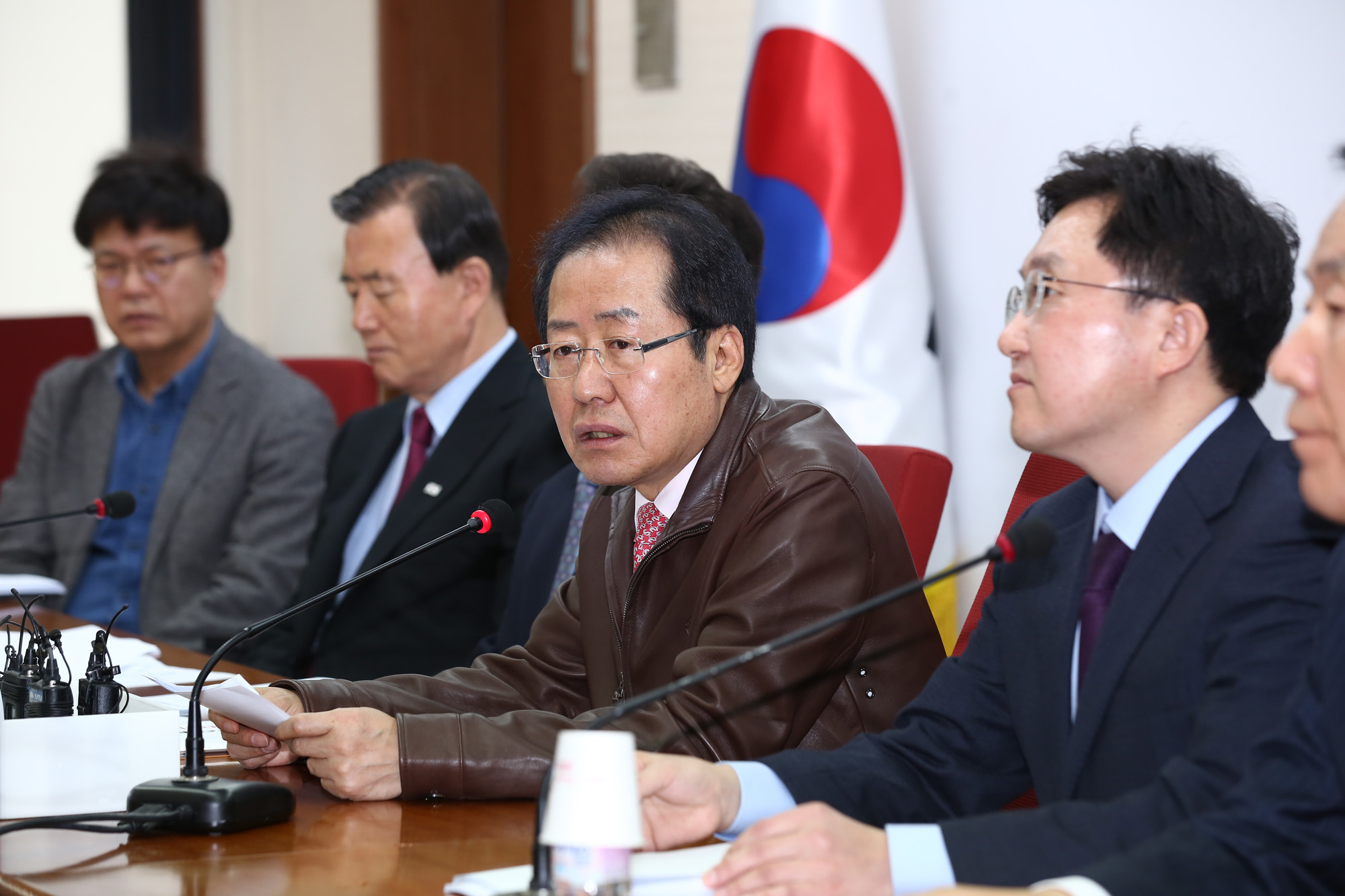 정치국회;자유한국당혁신위;홍준표대표;김용태혁신위원장