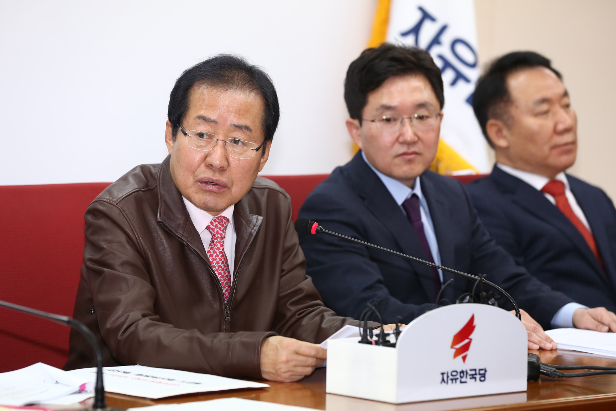 정치국회;자유한국당혁신위;홍준표대표;김용태혁신위원장