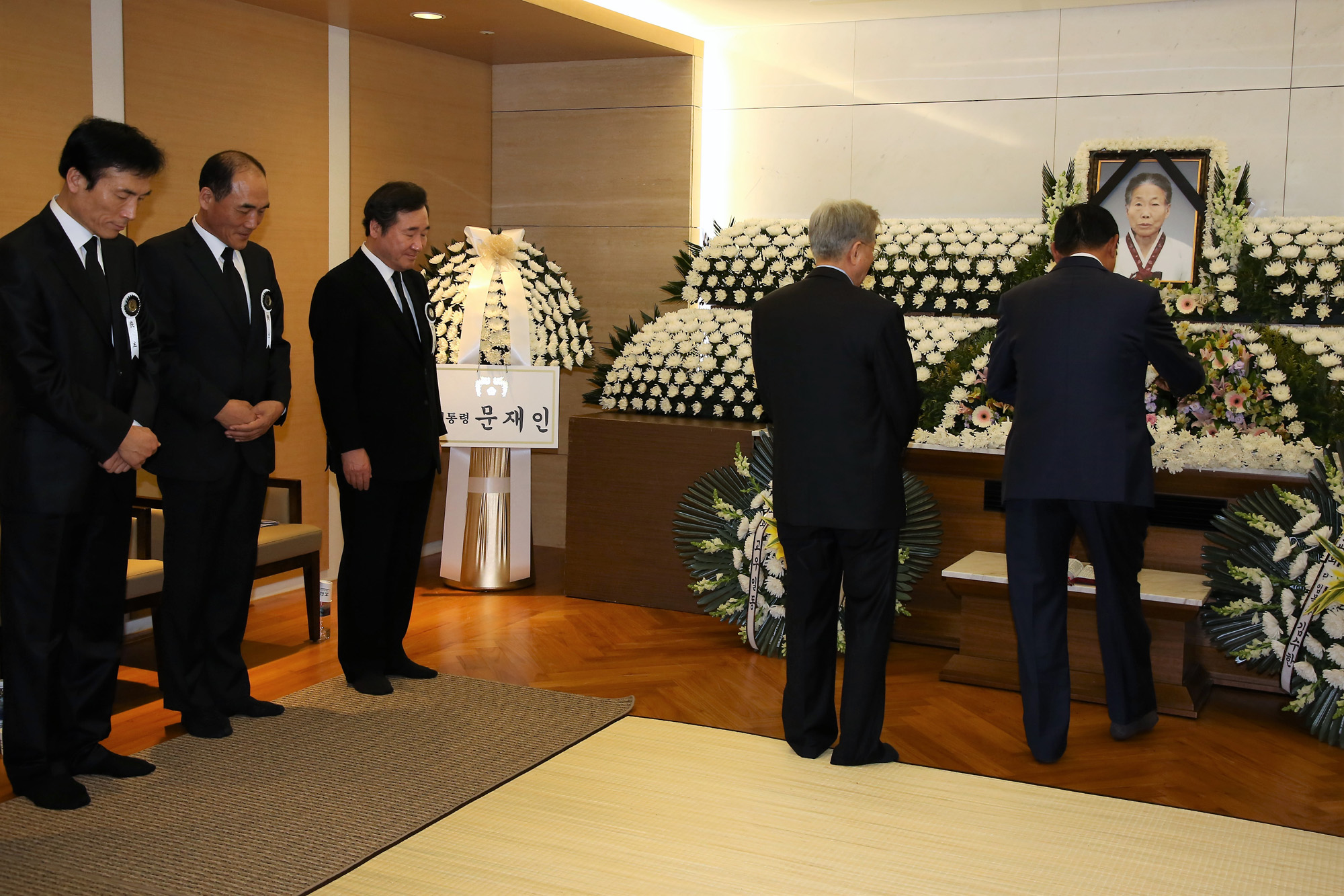 정치;이낙연국무총리;이낙연모친상;이낙연모친빈소