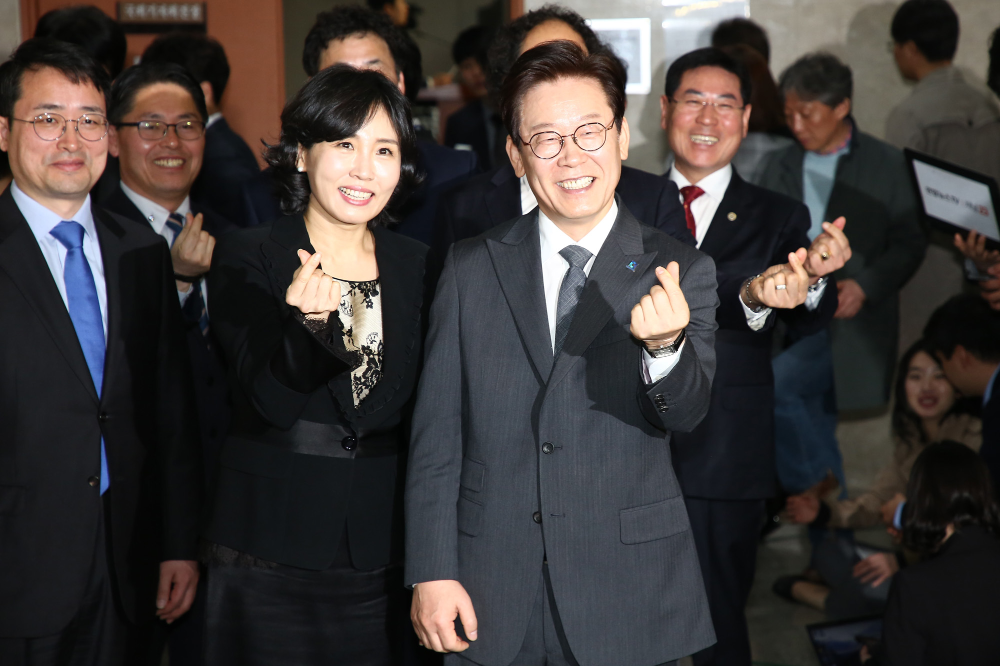 정치국회;이재명;경기도지사출마선언;이재명부인