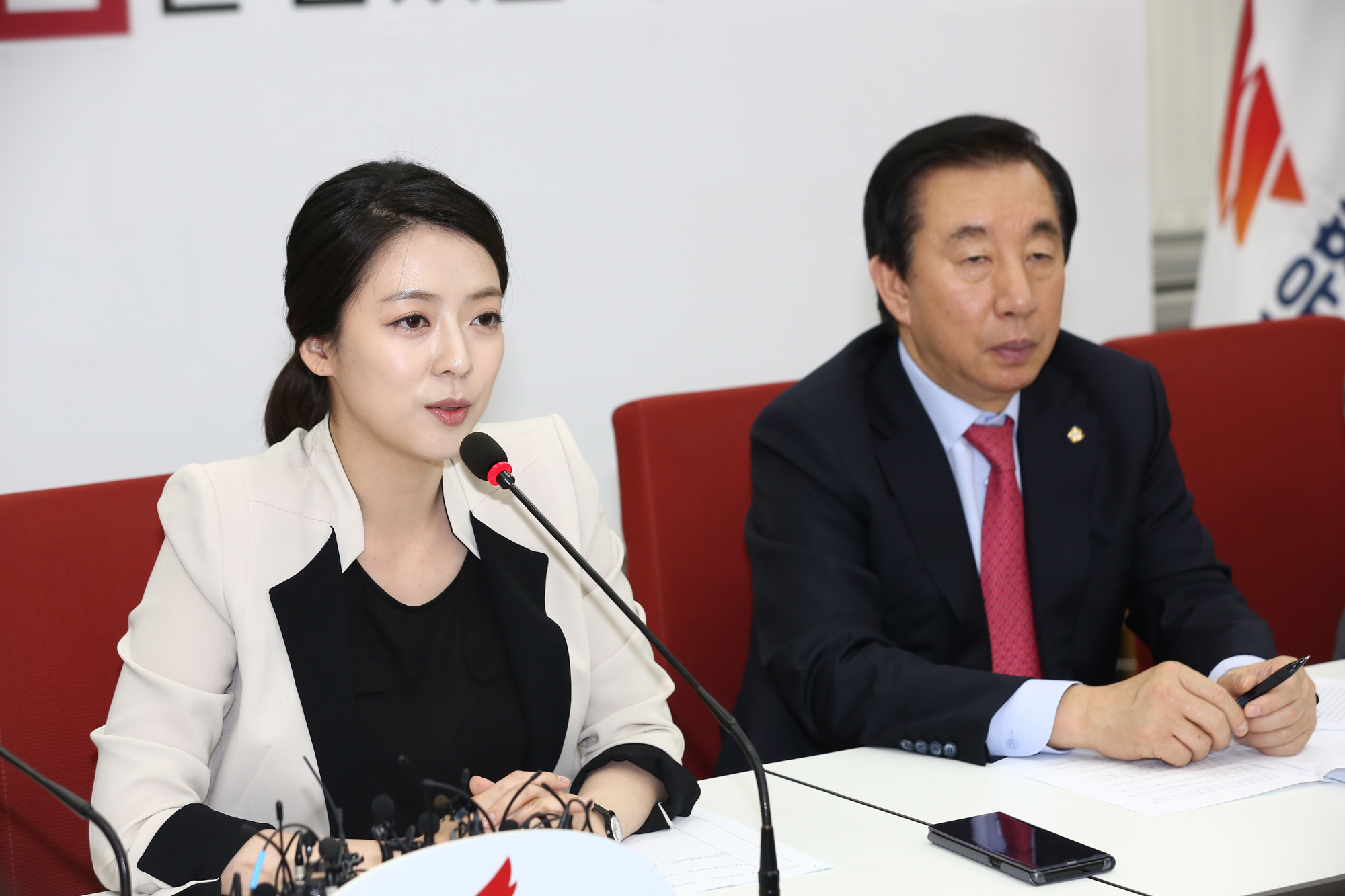 정치국회;자유한국당;좌파정권방송장악피해자지원특별위원회;배현진아나운서