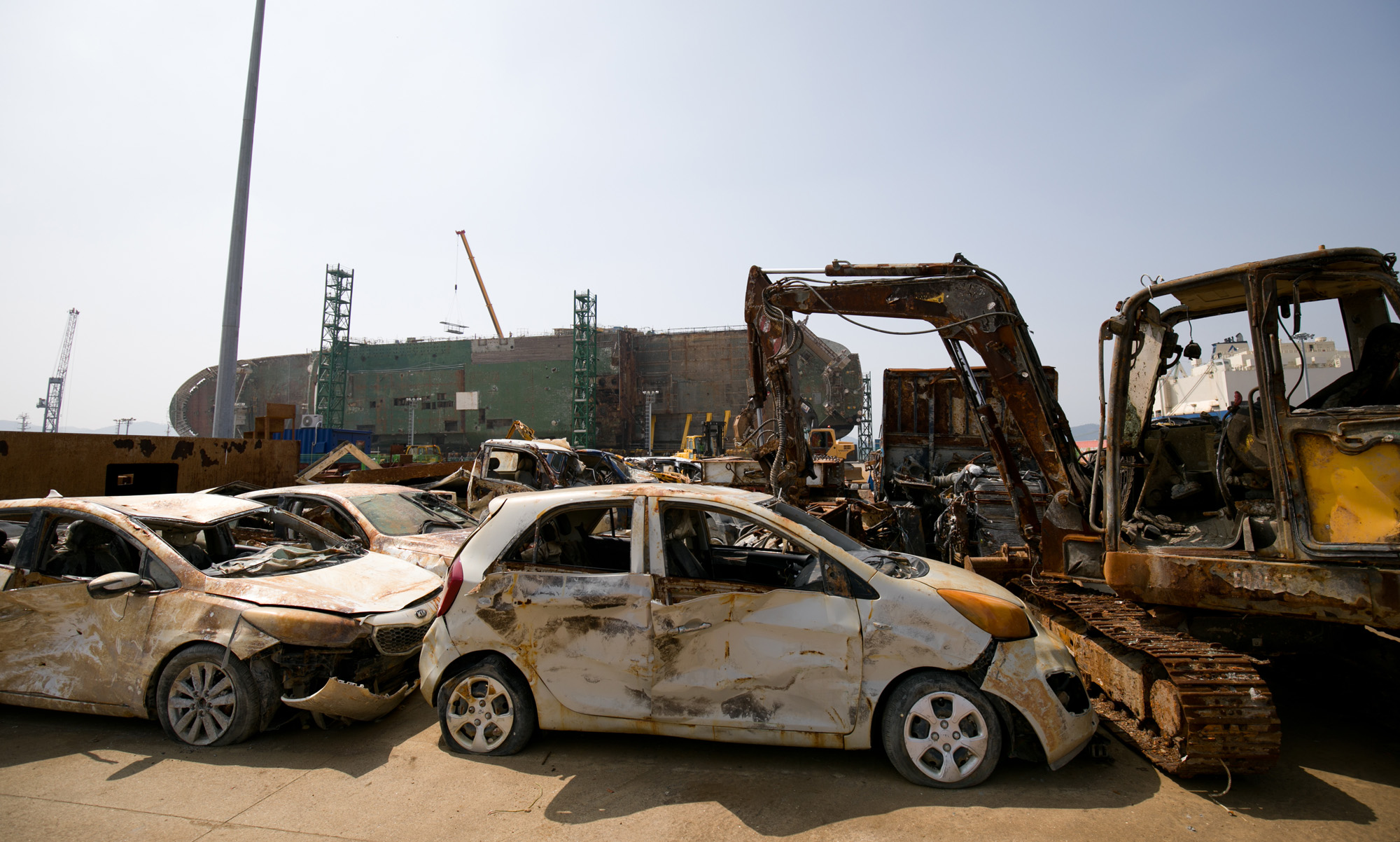 세월호;목포신항;세월호내부