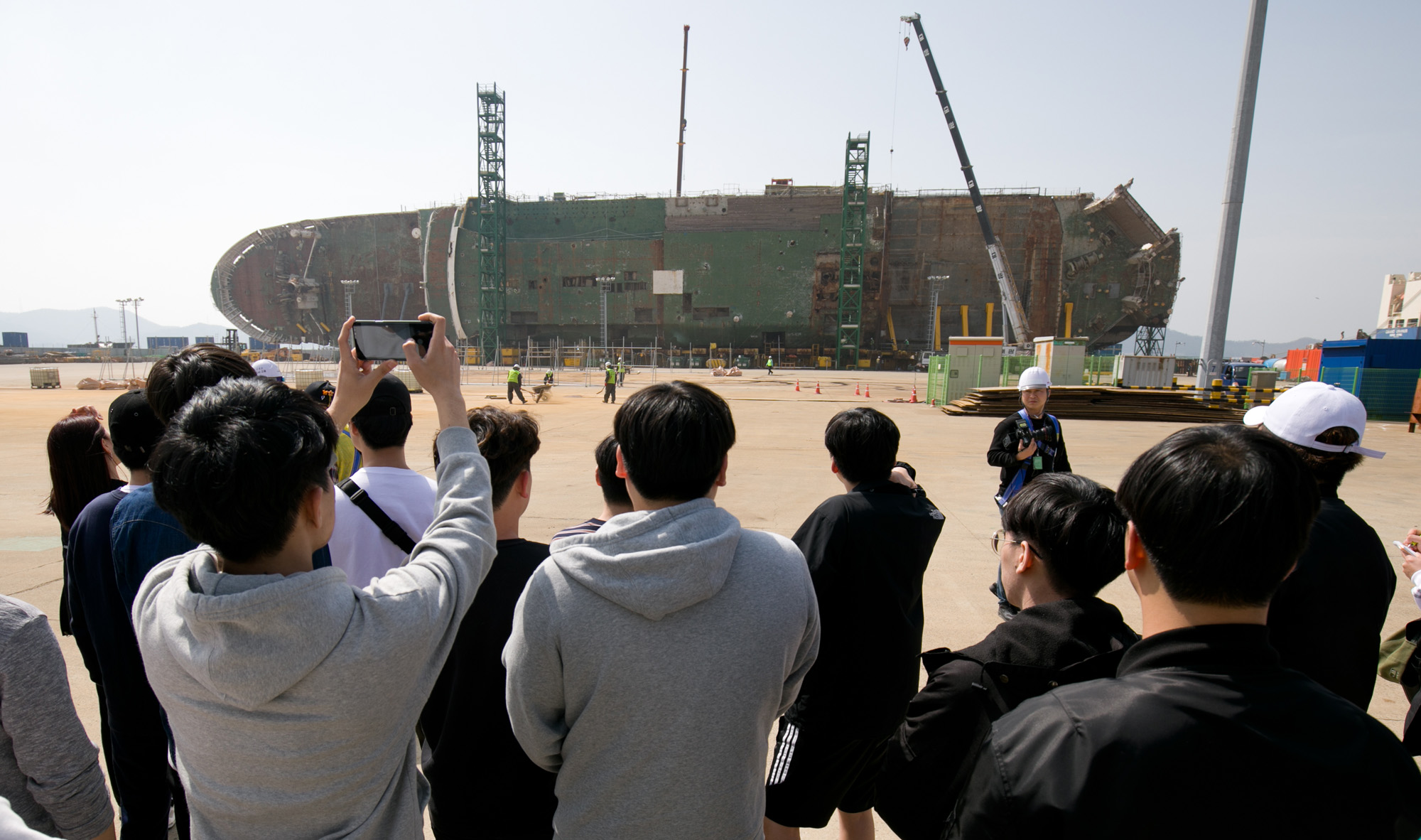 세월호;목포신항;세월호내부