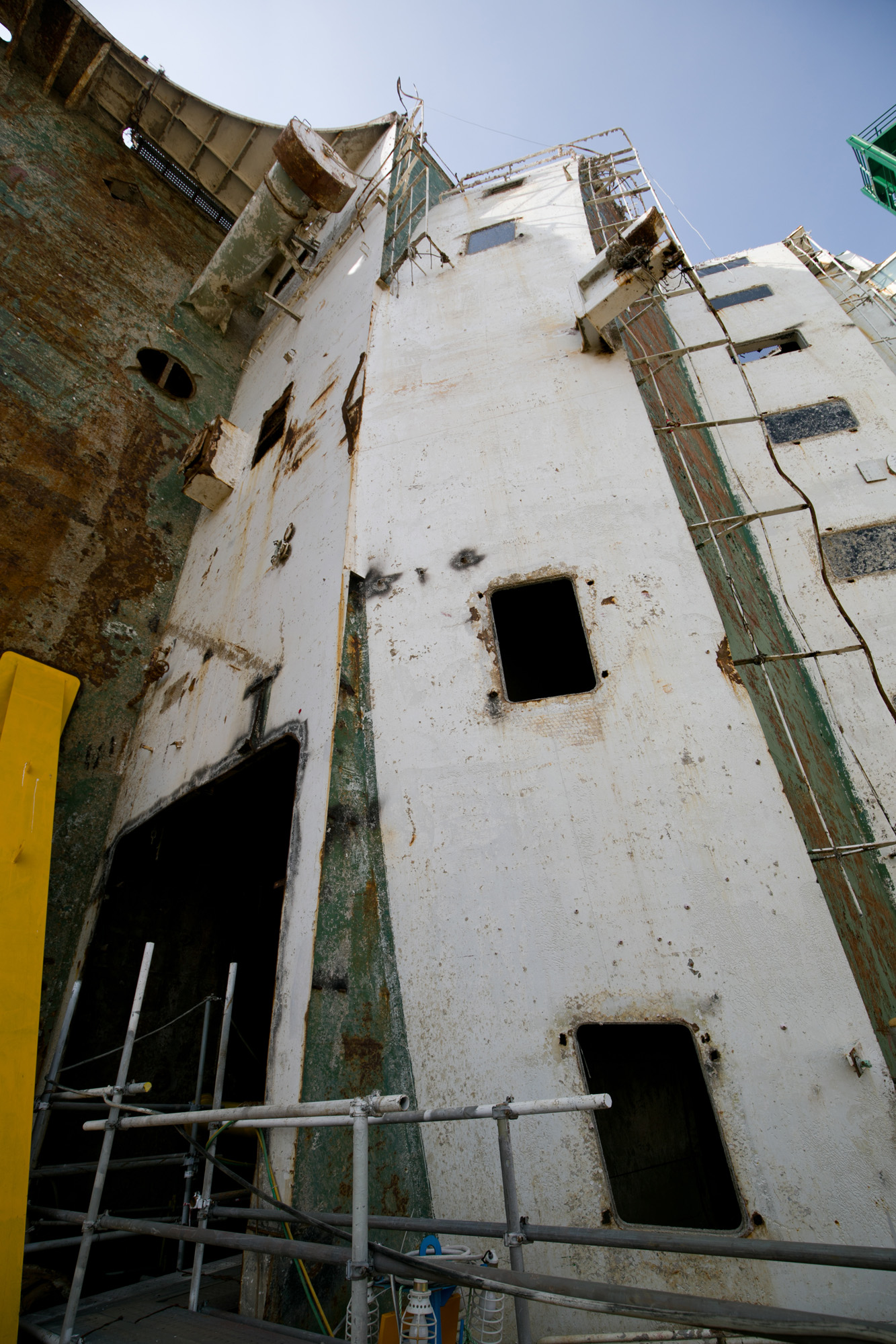 세월호;목포신항;세월호내부