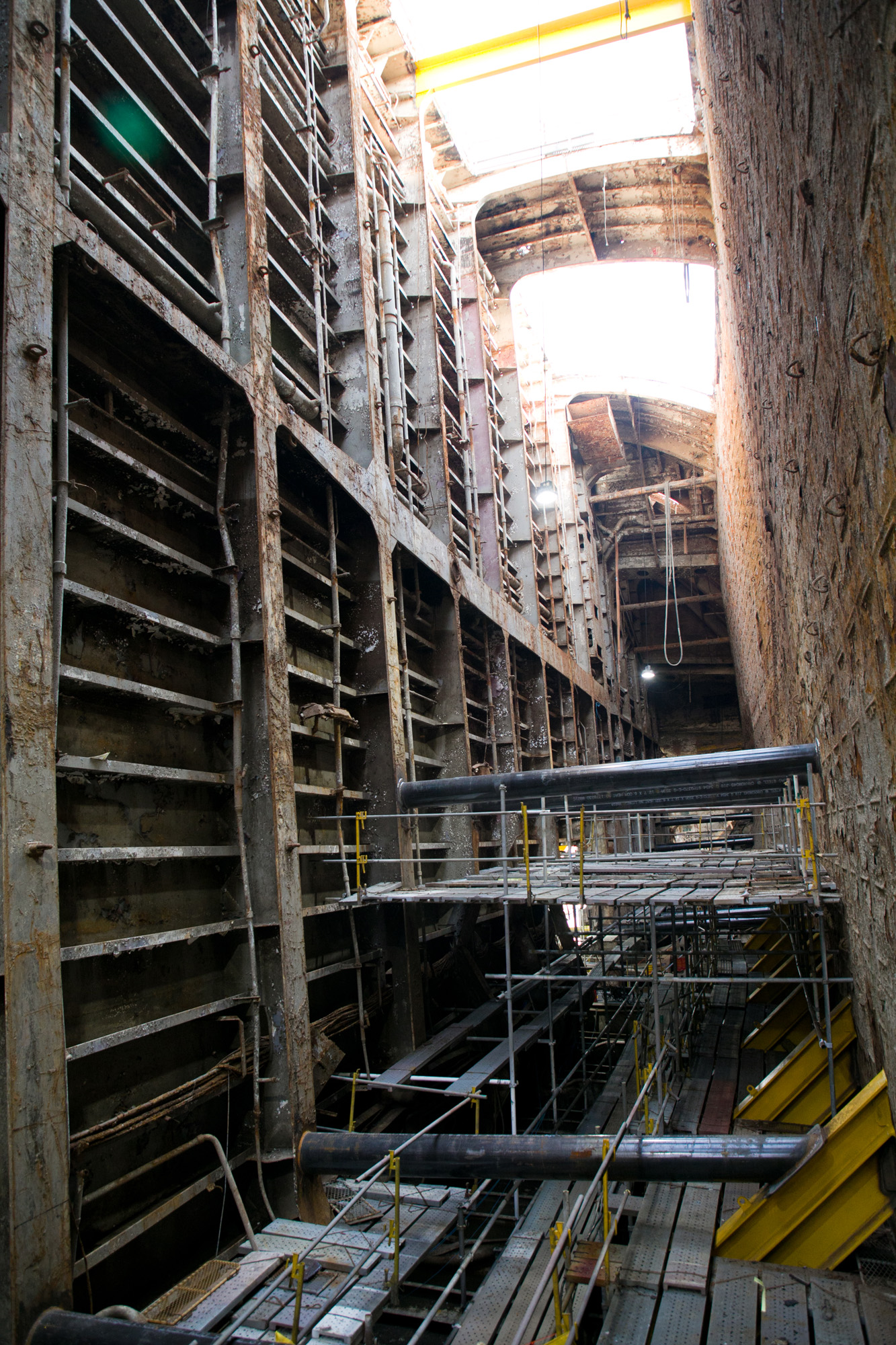 세월호;목포신항;세월호내부