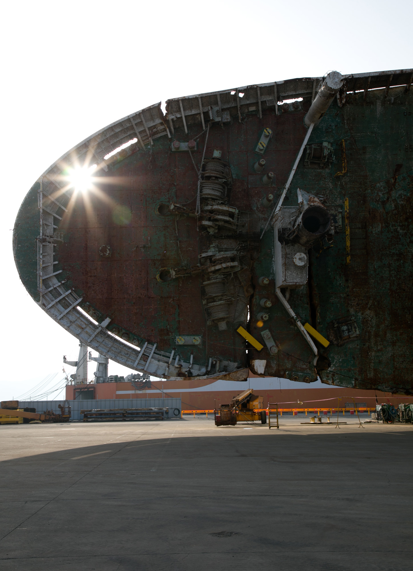 세월호;목포신항;세월호내부