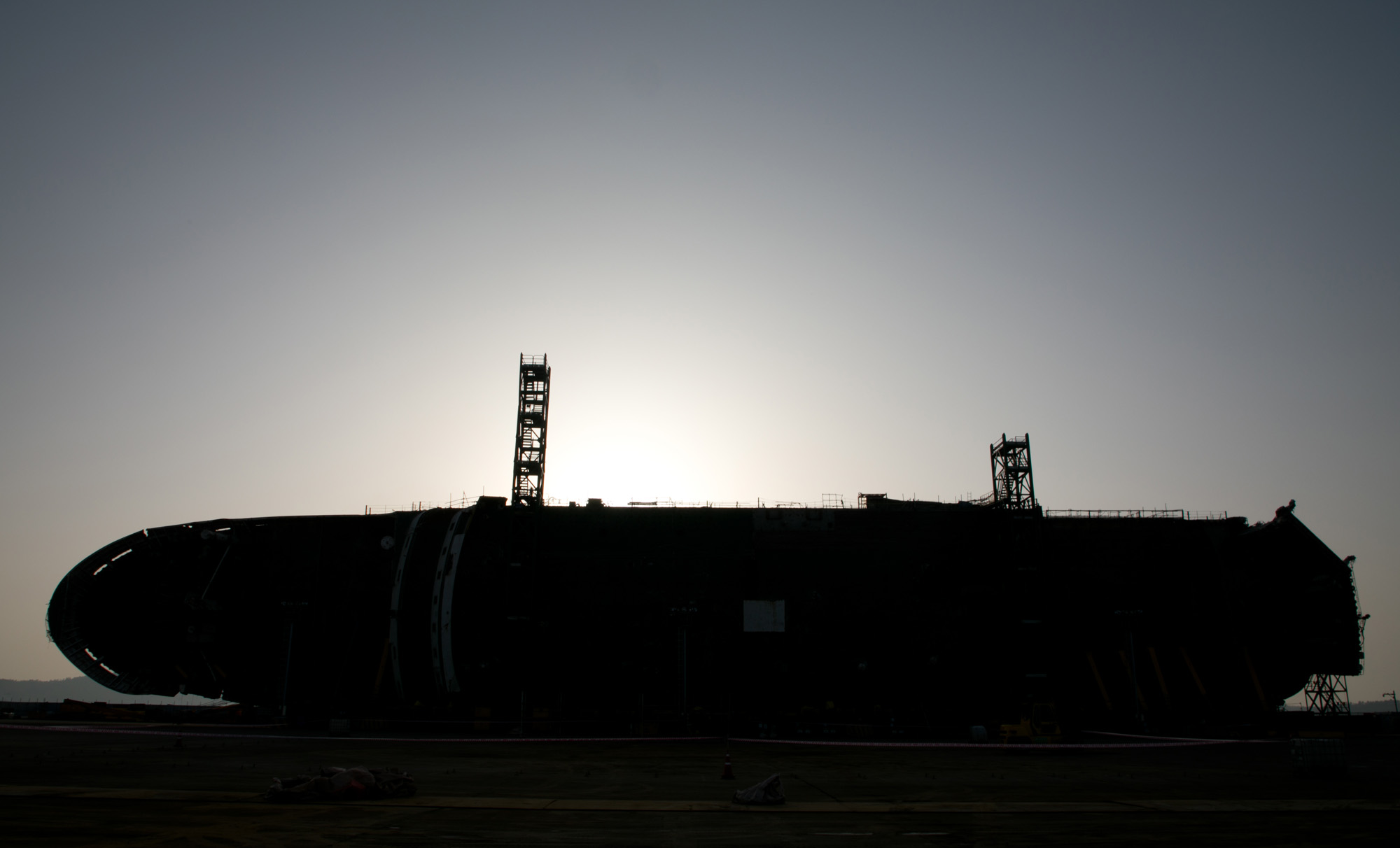 세월호;목포신항;세월호내부