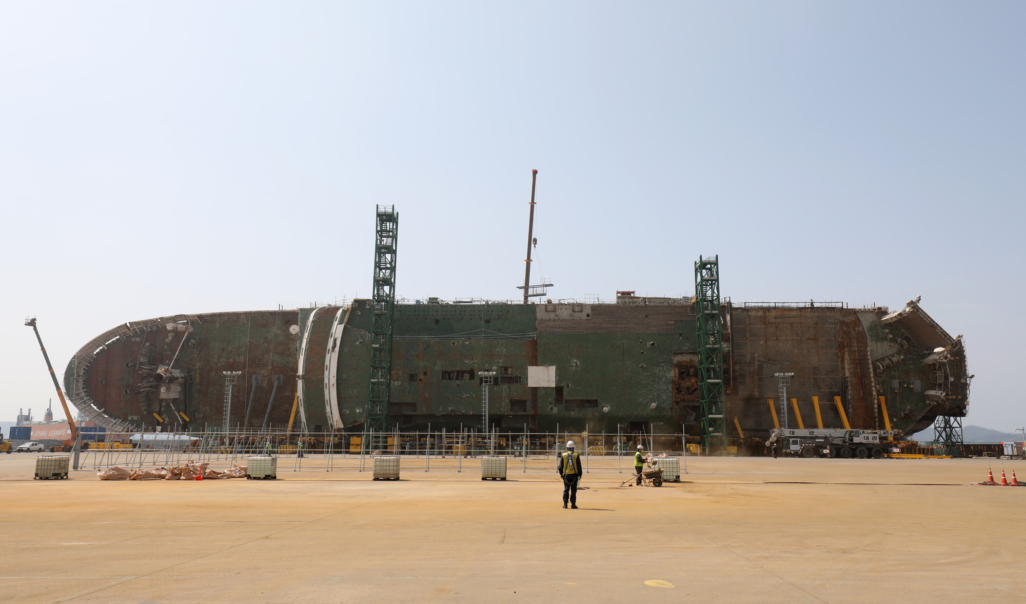 세월호;목포신항;세월호내부