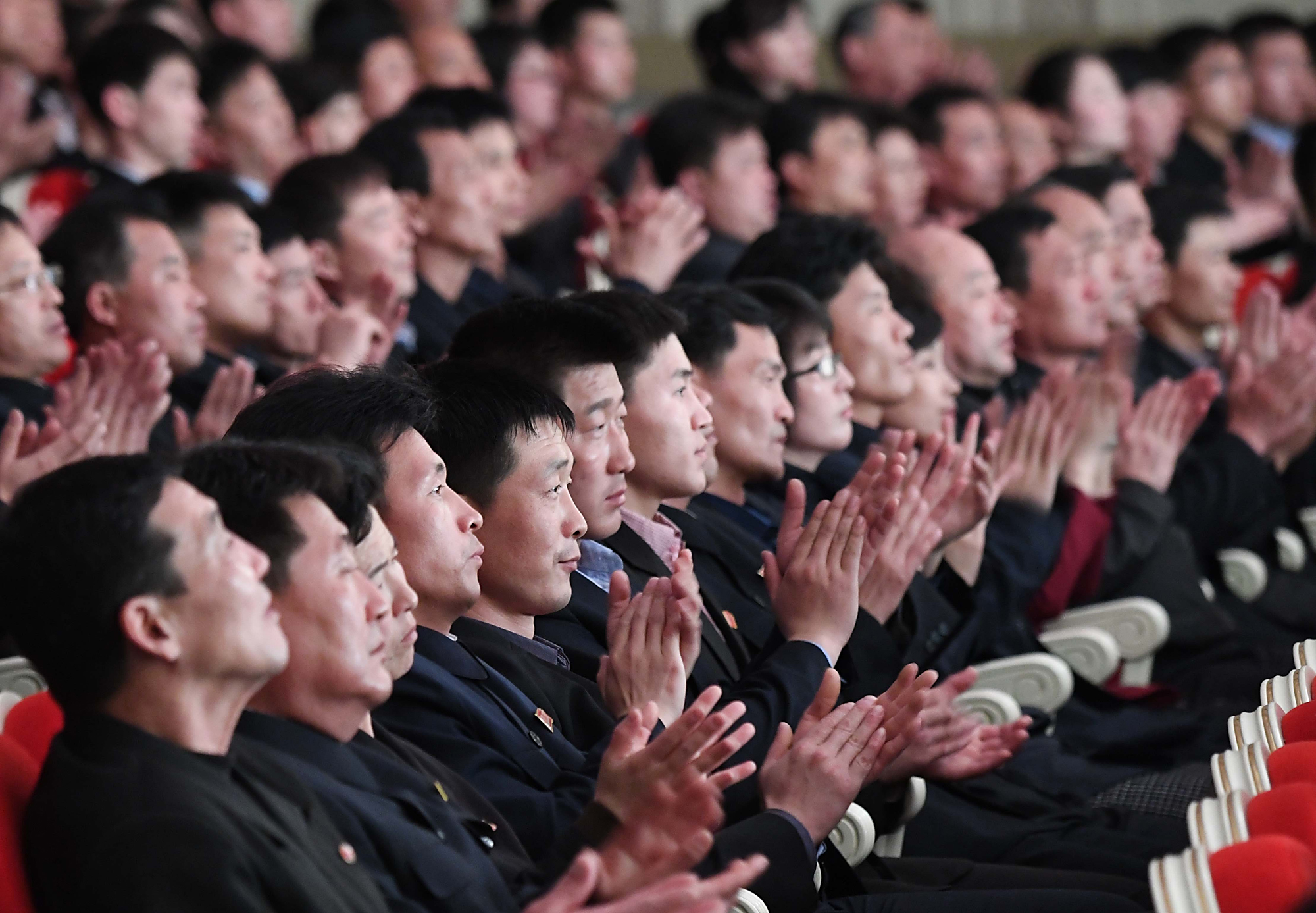 북한;평양;남북화해;공연;태권도 공연
