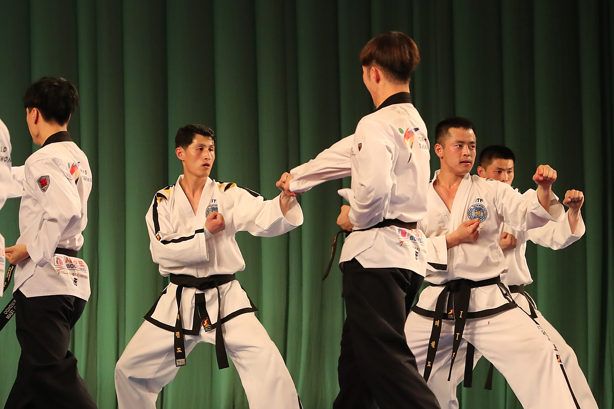 북한;평양;남북화해;공연;태권도공연