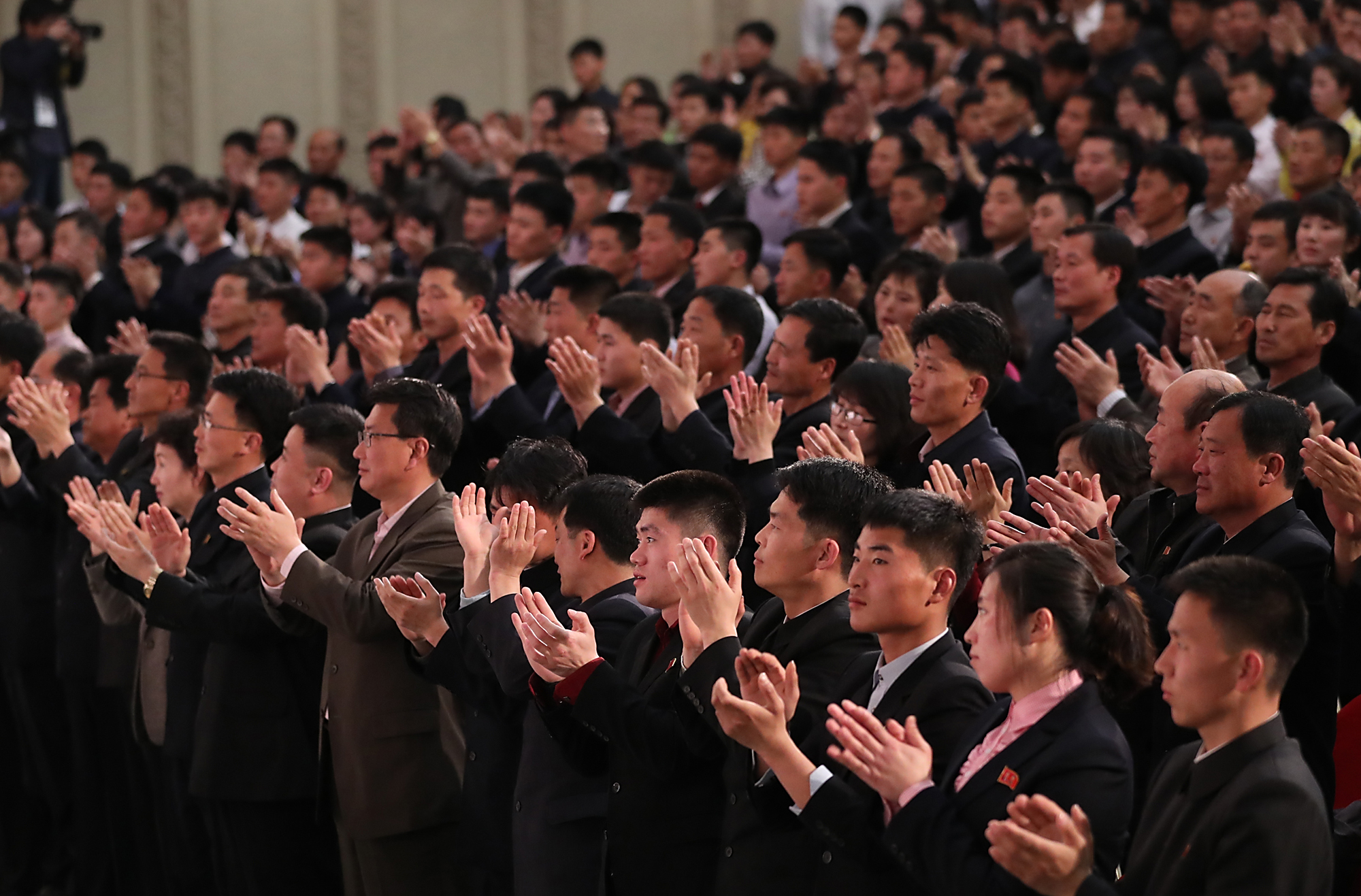 북한;평양;남북화해;공연;태권도공연