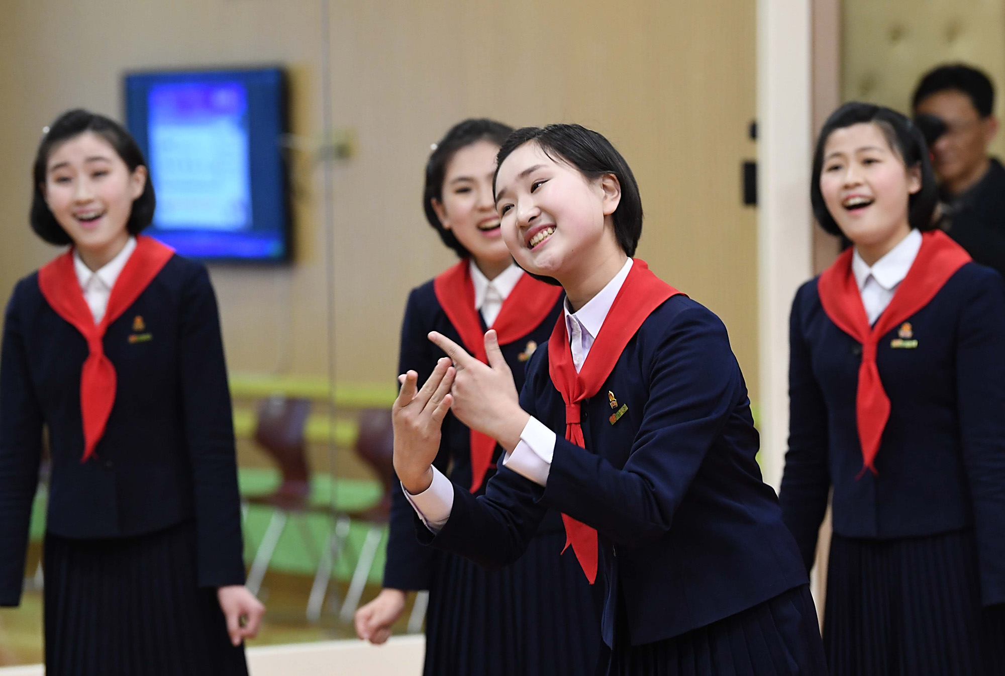 북한;평양;예술단;공연