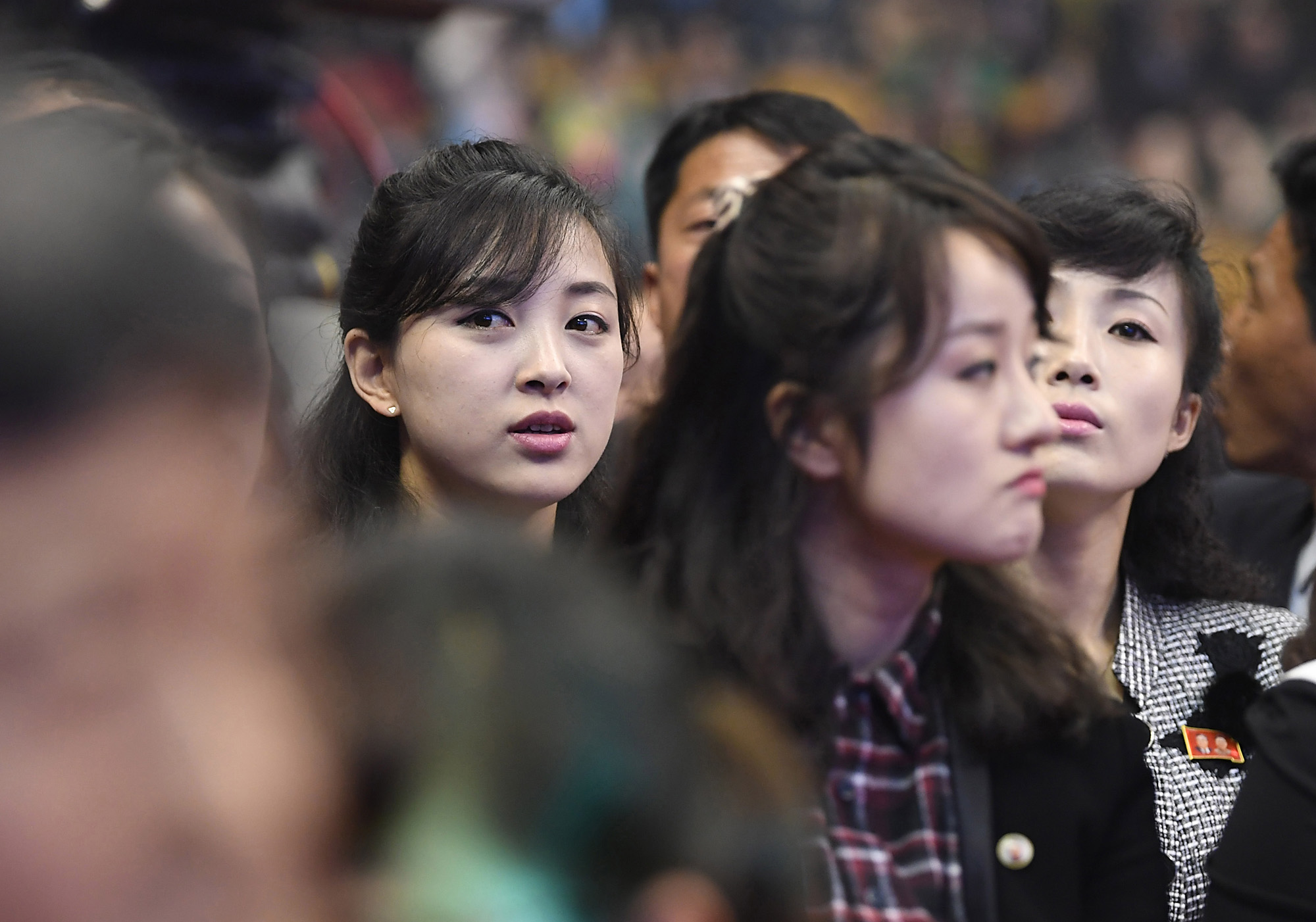 북한;평양;예술단;공연;남북합동공연;류경정주영체육관