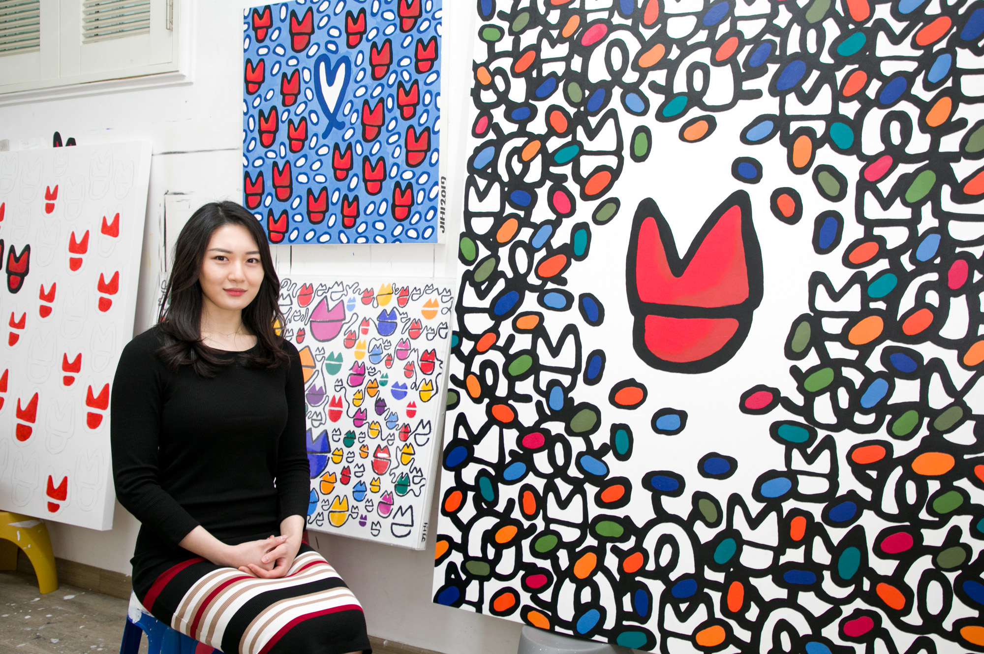 지히작가;지희작가;화가;아티스트;화가의방