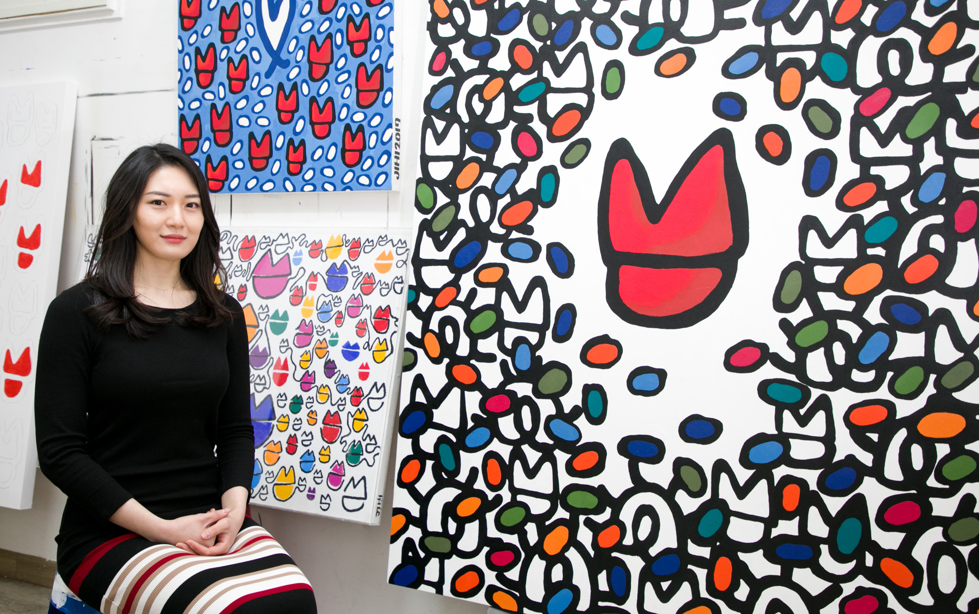 지히작가;지희작가;화가;아티스트;화가의방