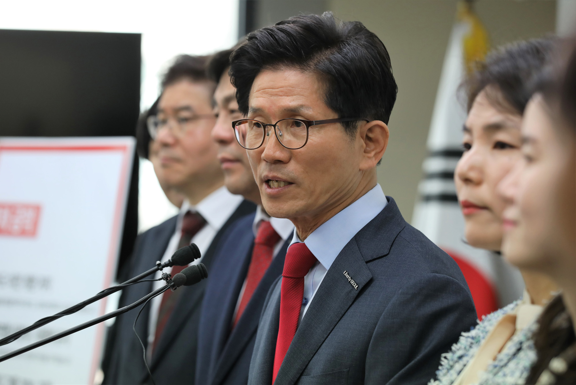 정치;자유한국당서울시장후보;김문수출마선언