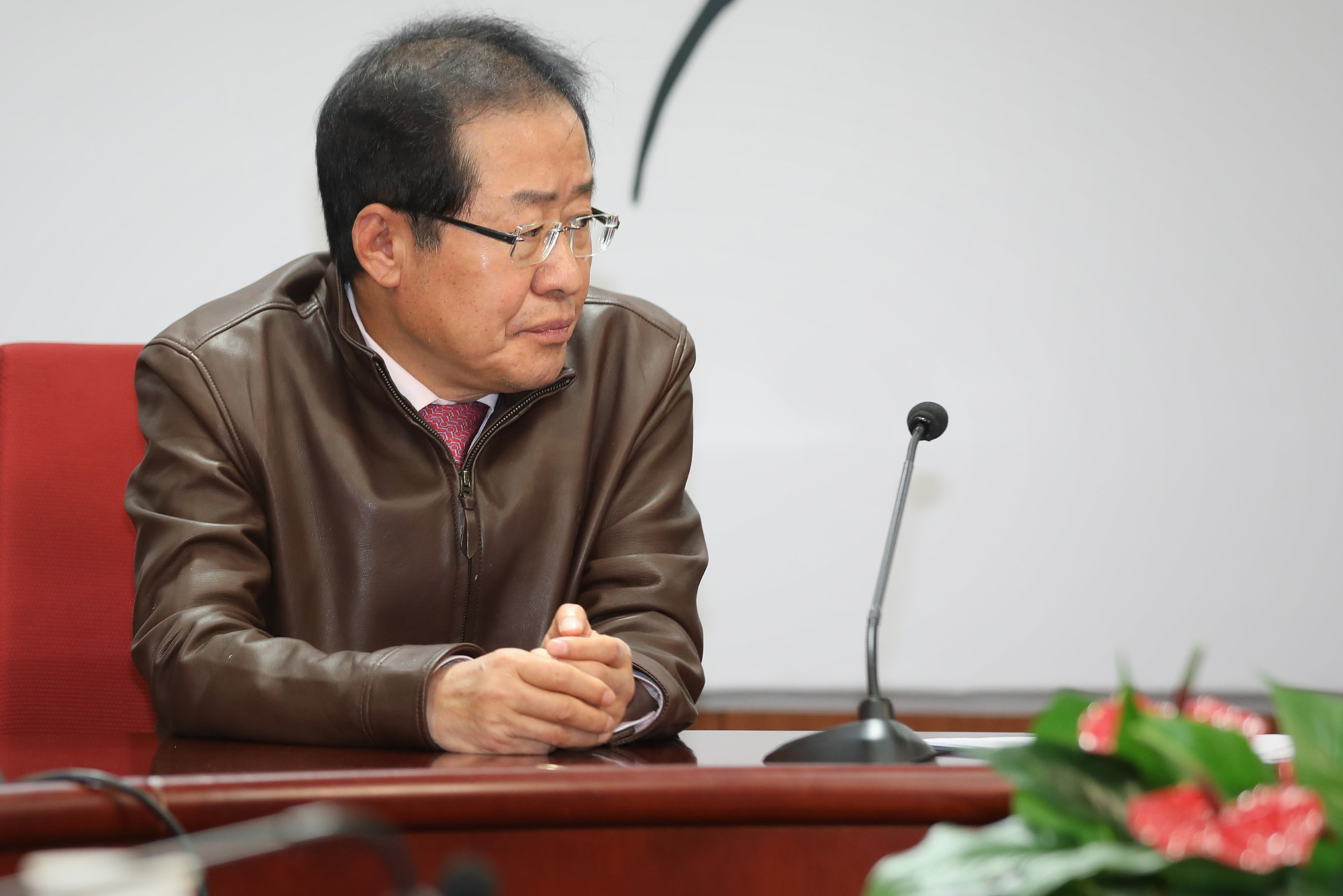 정치;자유한국당;홍준표대표