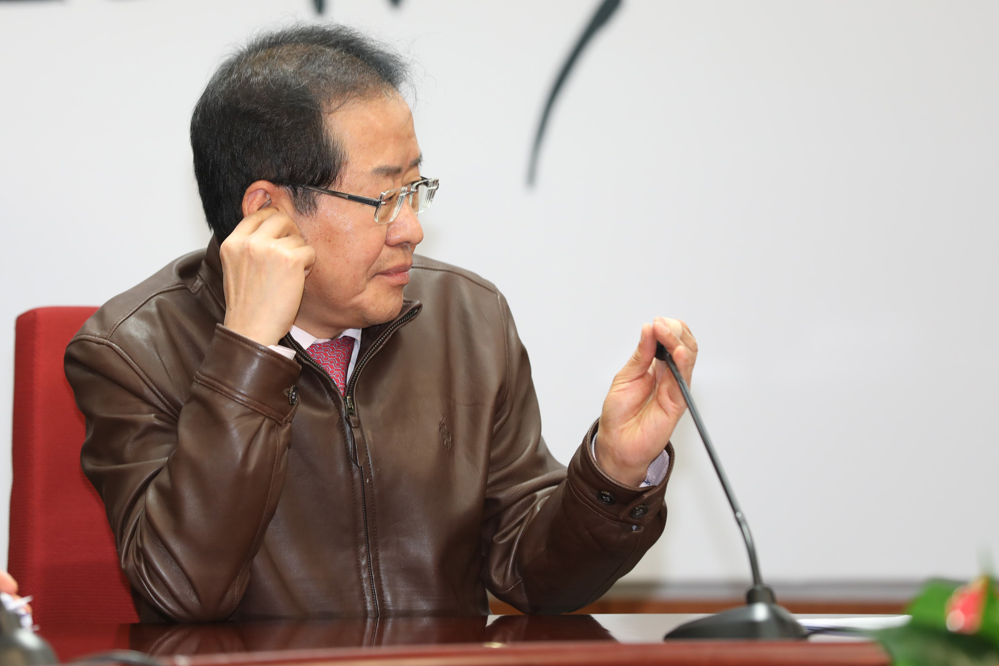 정치;자유한국당;홍준표대표