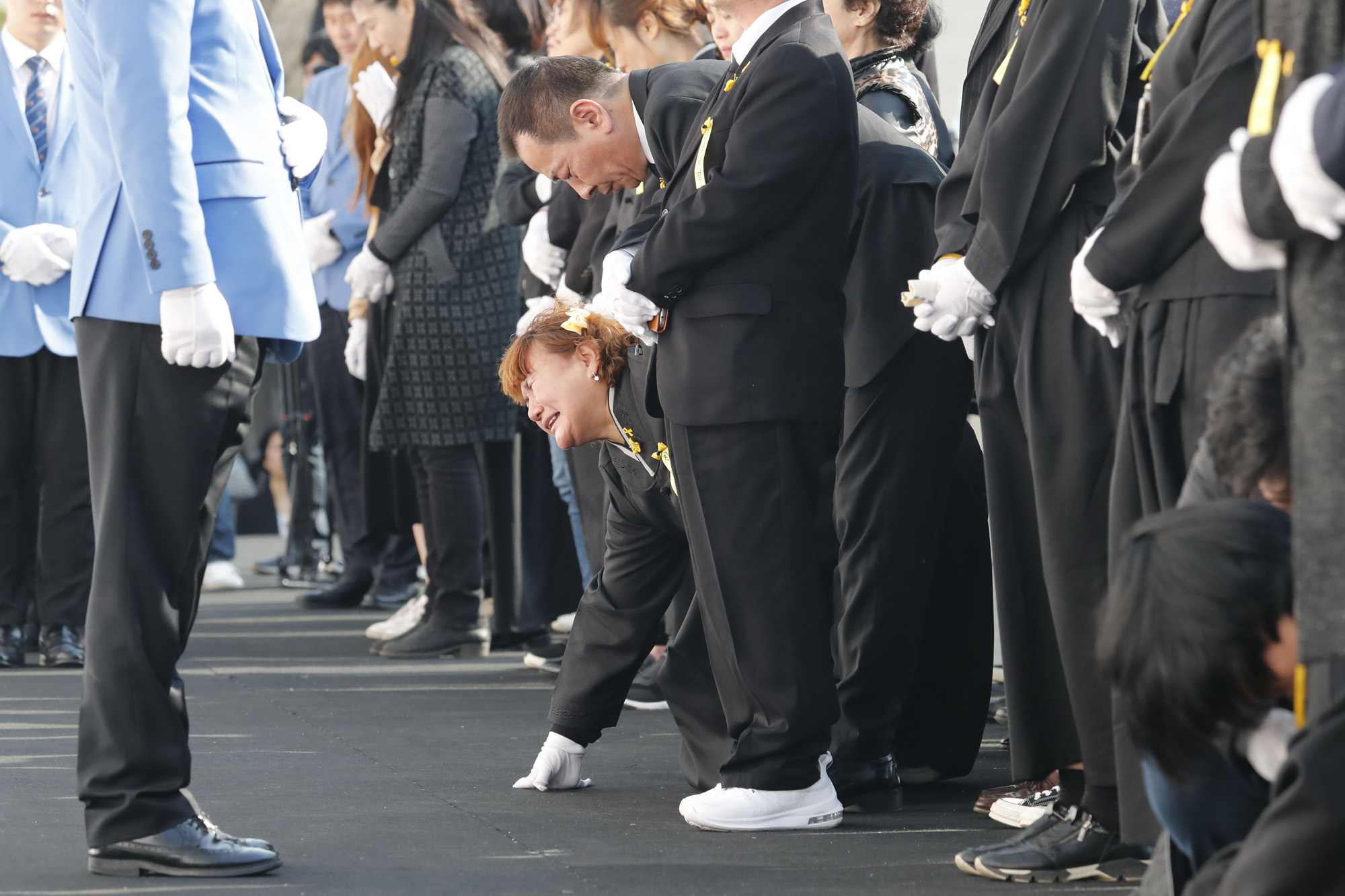 사회;사건;사고;세월호;추모식;4주기;이낙연;유가족;헌화;안산;단원고;추모공원