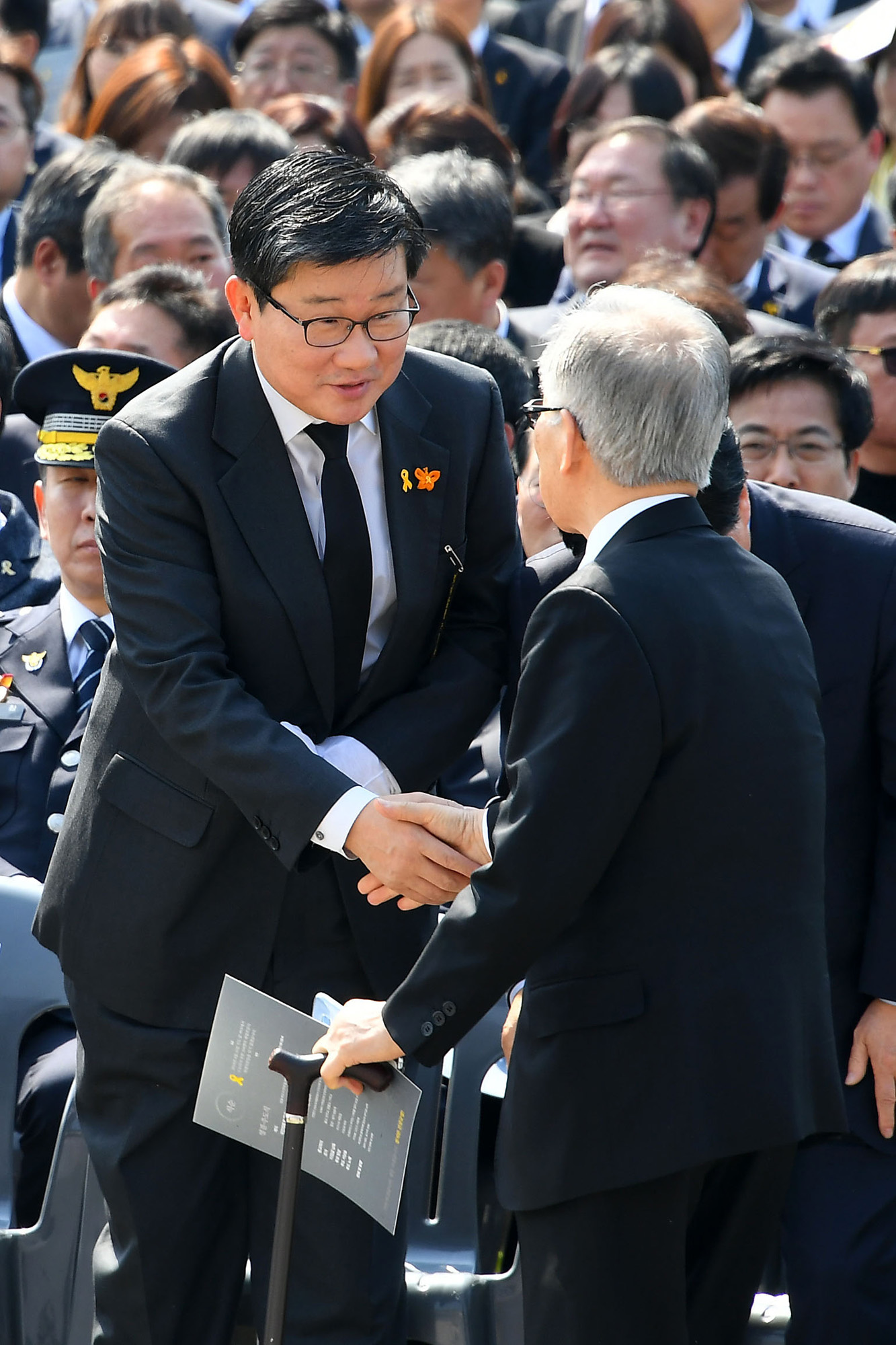 사회;사건;사고;세월호;추모식;4주기;이낙연;유가족;헌화;안산;단원고;추모공원